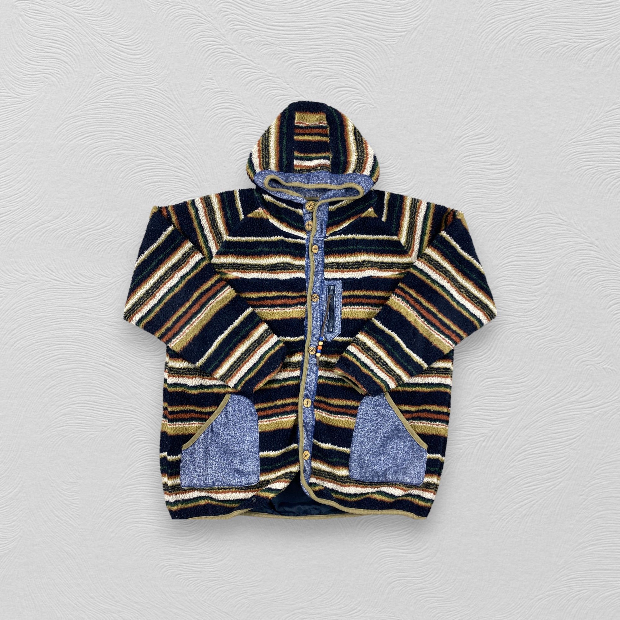 Japanese Brand Vintage Manhattan Transfer Hoodie Jacket -J199 Size US XL / EU 56 / 4 - 4 Thumbnail