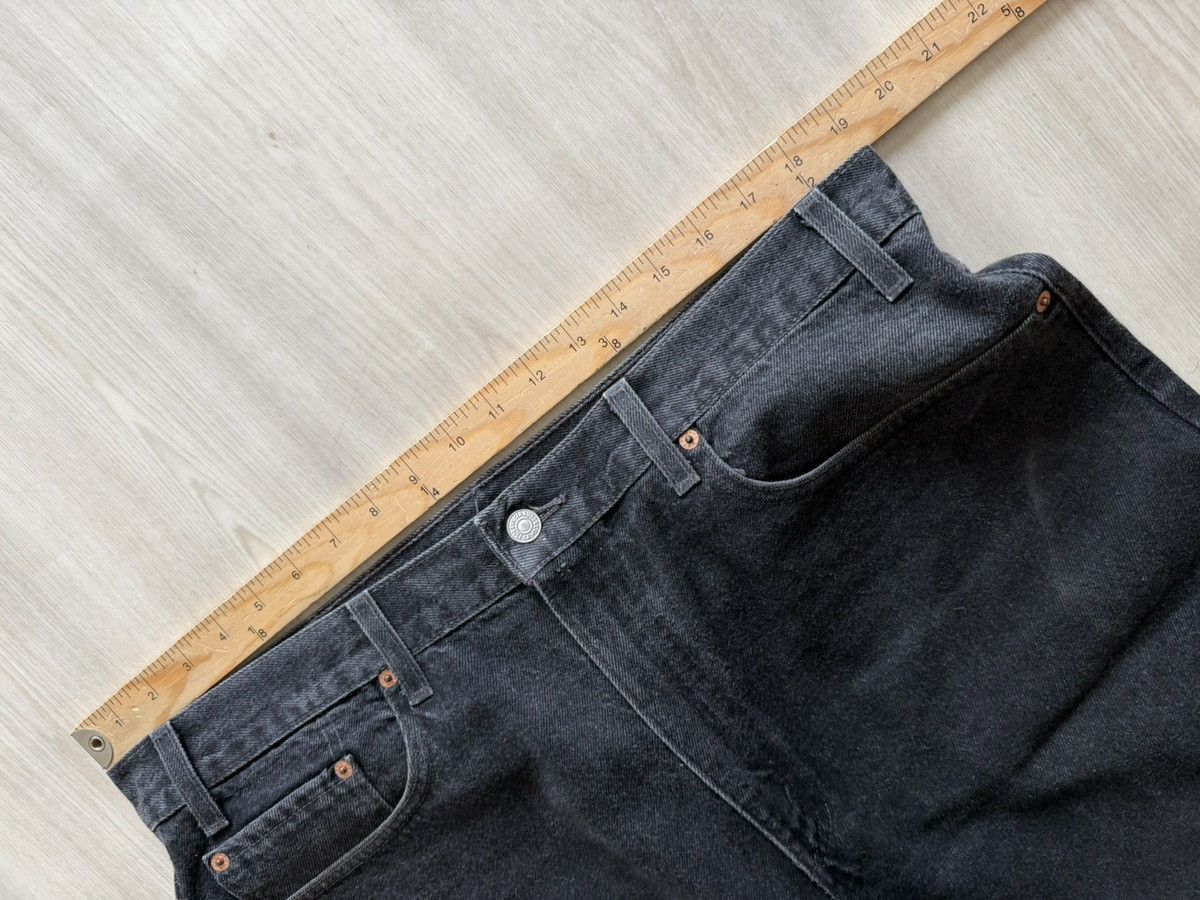 Levi's Vintage 90s Levis Black Denim Shorts Sz 38 Made In Mexico Size US 38 / EU 54 - 6 Thumbnail