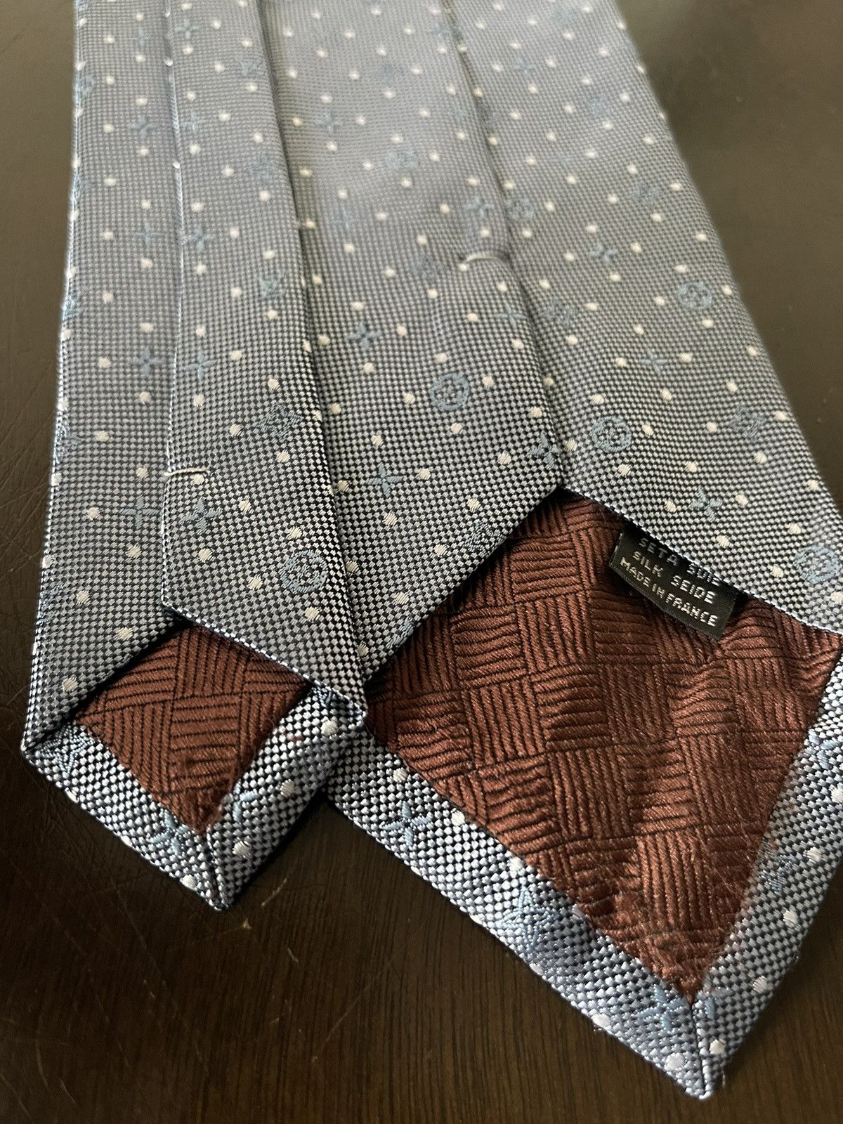 Louis Vuitton Louis Vuitton Monogram Silk Tie Size ONE SIZE - 4 Thumbnail