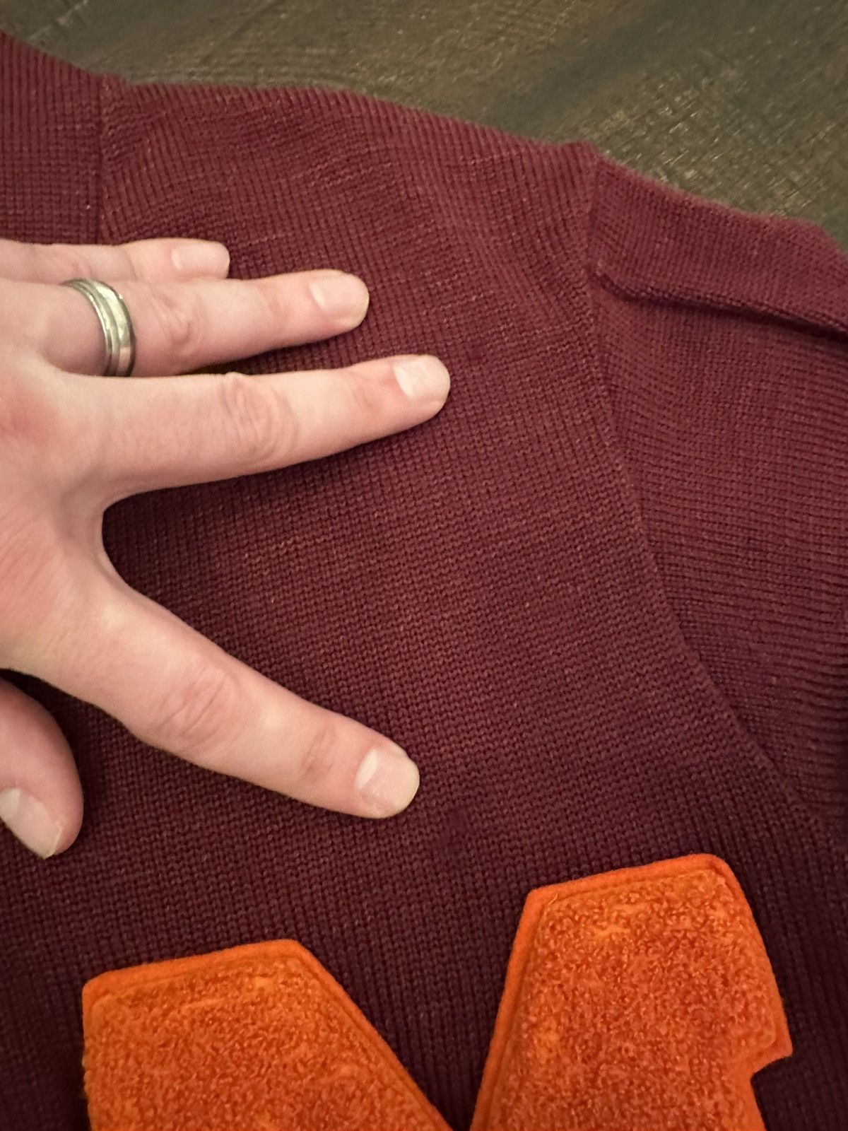 Wilson VTG 50’s/60’s Wilson’s Letterman Sweater-28.5x17.5-(Men’s S) Size US S / EU 44-46 / 1 - 6 Thumbnail