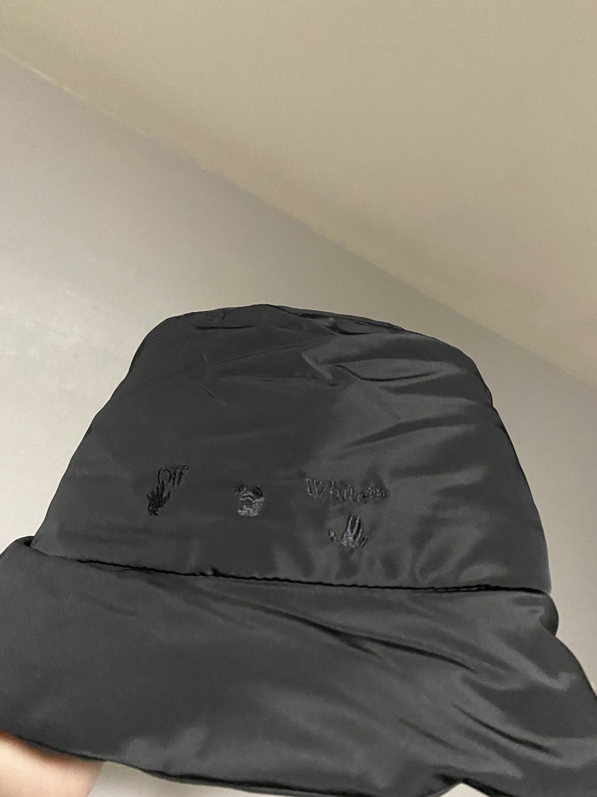 Off-White Off-White Logo-embroidered unisex Bucket Hat Size ONE SIZE - 7 Thumbnail