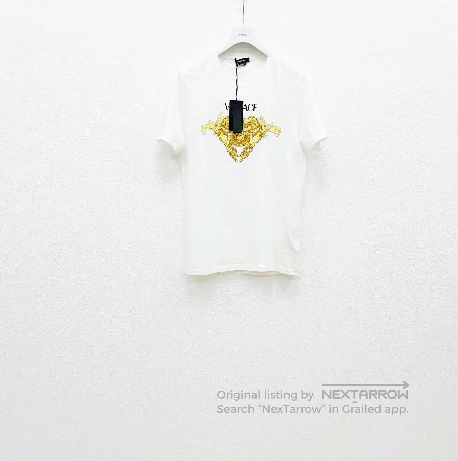 Versace VERSACE Cotton Short Sleeve T-Shirt. Size US M / EU 48-50 / 2 - 1 Thumbnail