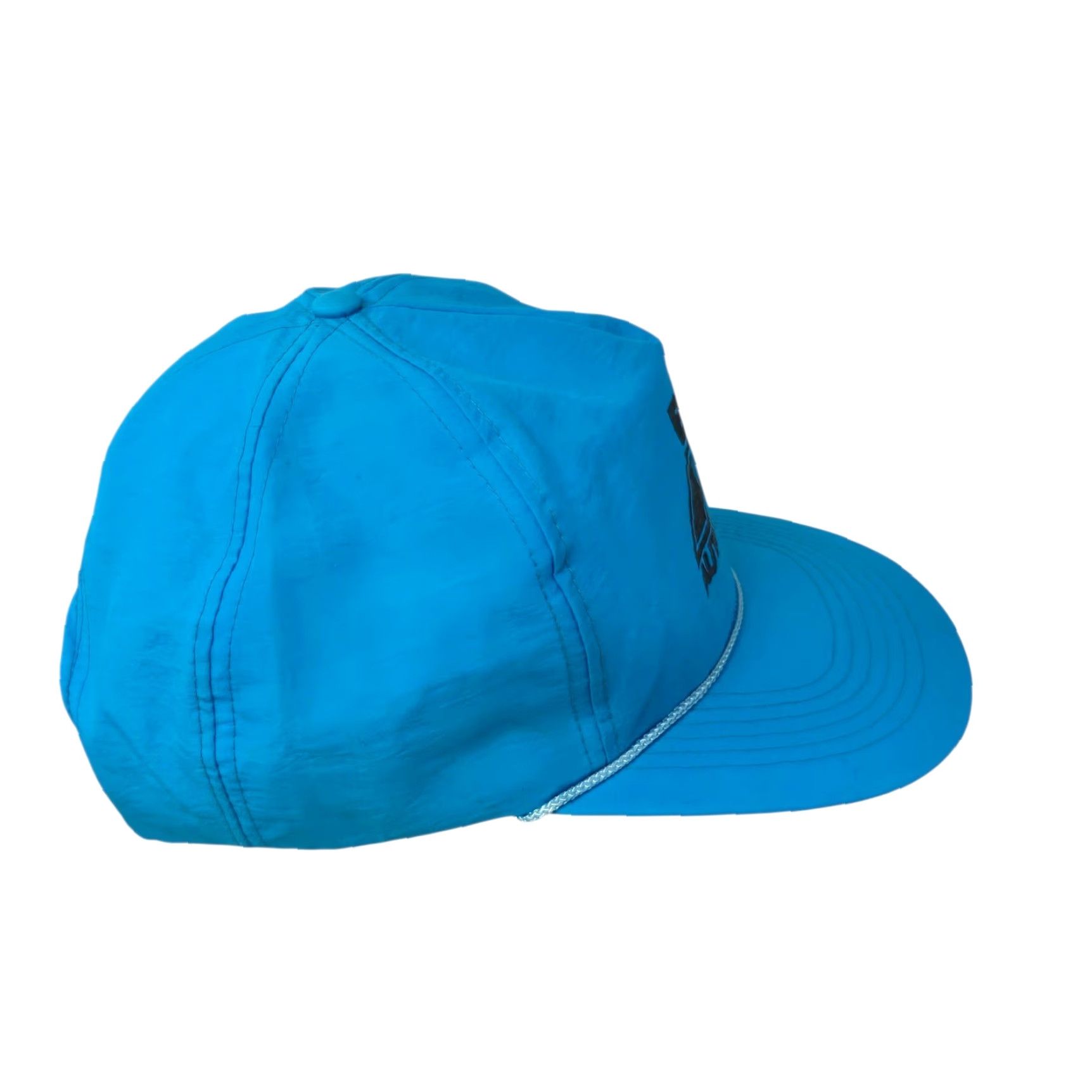 Vintage VINTAGE Big A Auto Parts Snapback Hat Blue 100% Nylon Rope Adjustable Mens Blue & White 80's 90's Size ONE SIZE - 5 Thumbnail