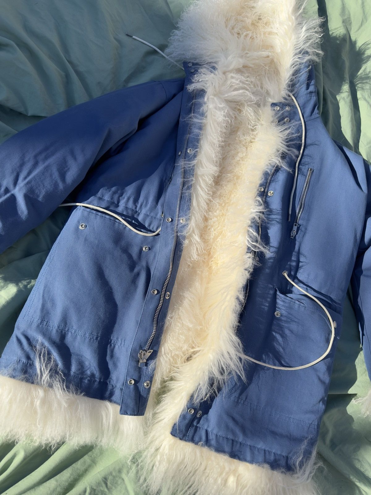 Calvin Klein 205W39NYC CALVIN KLEIN 205W39NYC Raf Simons Monogolian lamb fur coat Size US XS / EU 42 / 0 - 21 Thumbnail