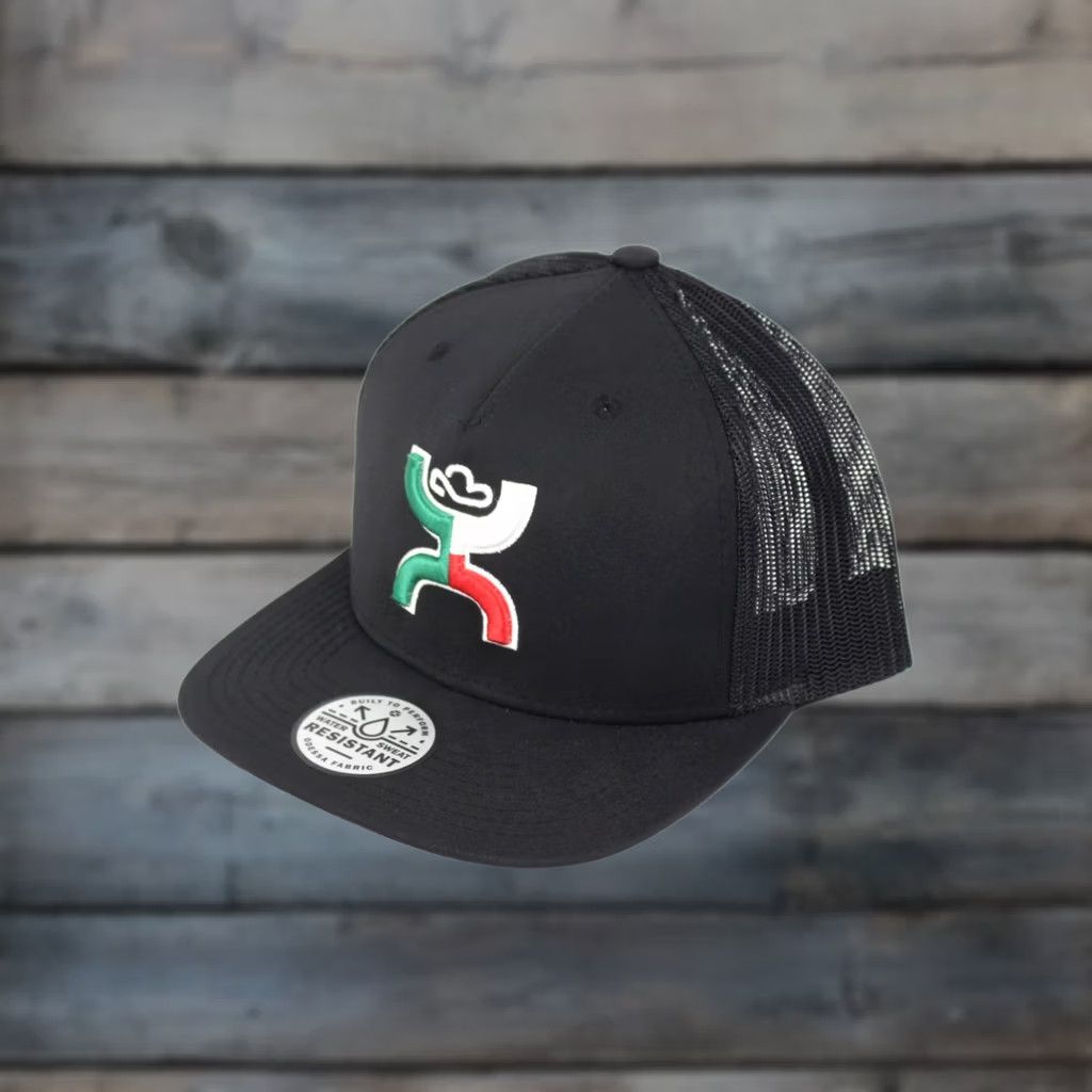 Vintage Hooey Mens Hat Mexico Boquillas Embroidered Logo Water Resistant Black 1909T Size ONE SIZE - 1 Thumbnail