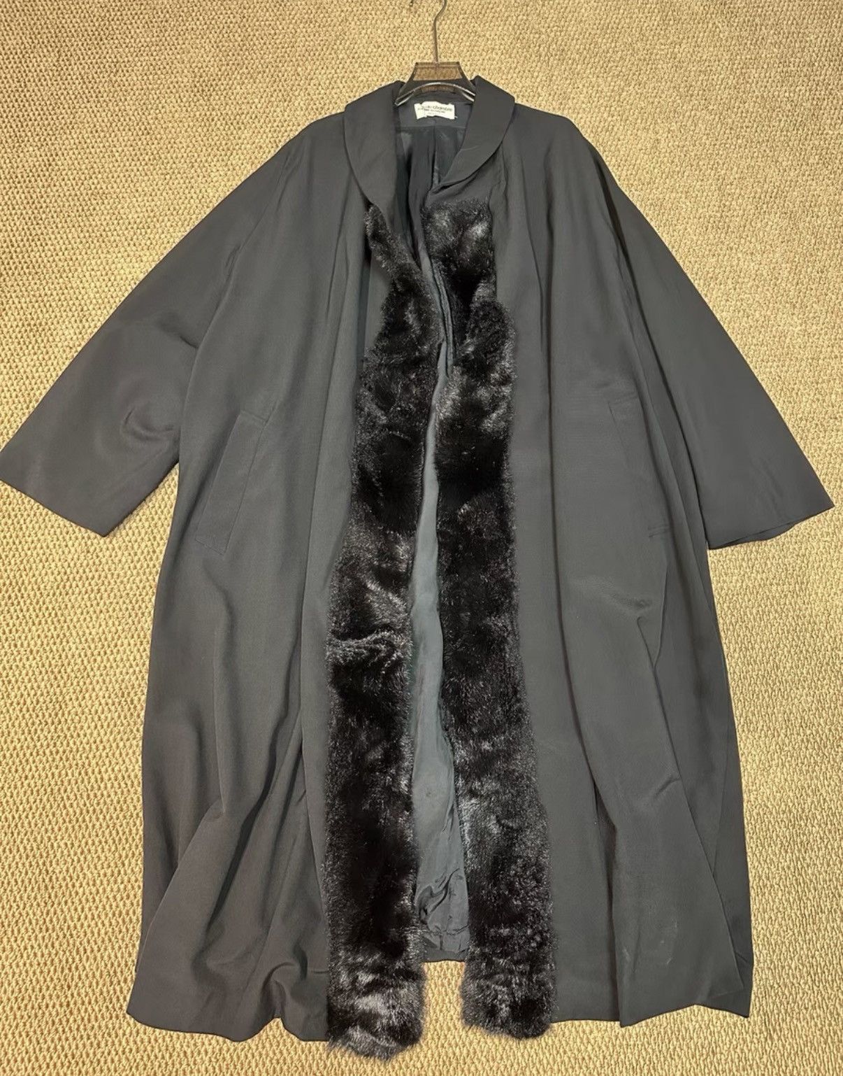 Comme des Garcons Comme des Garçons Furry Collar Deconstructed Long Coat K23 Size US L / EU 52-54 / 3 - 1 Thumbnail
