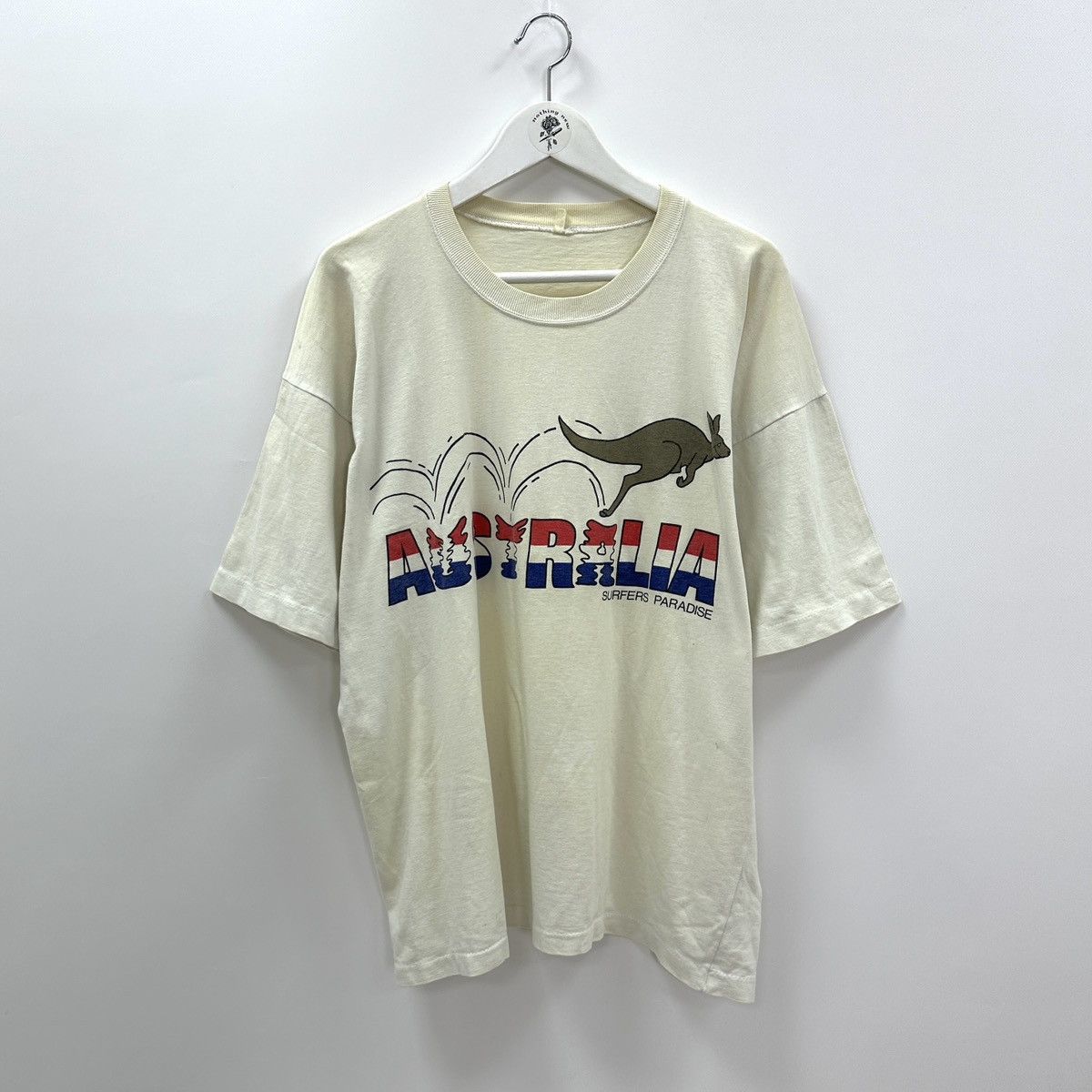 Vintage Vintage 90s Australia Surfing paradise single stitch tee y2k Size US XXL / EU 58 / 5 - 1 Thumbnail