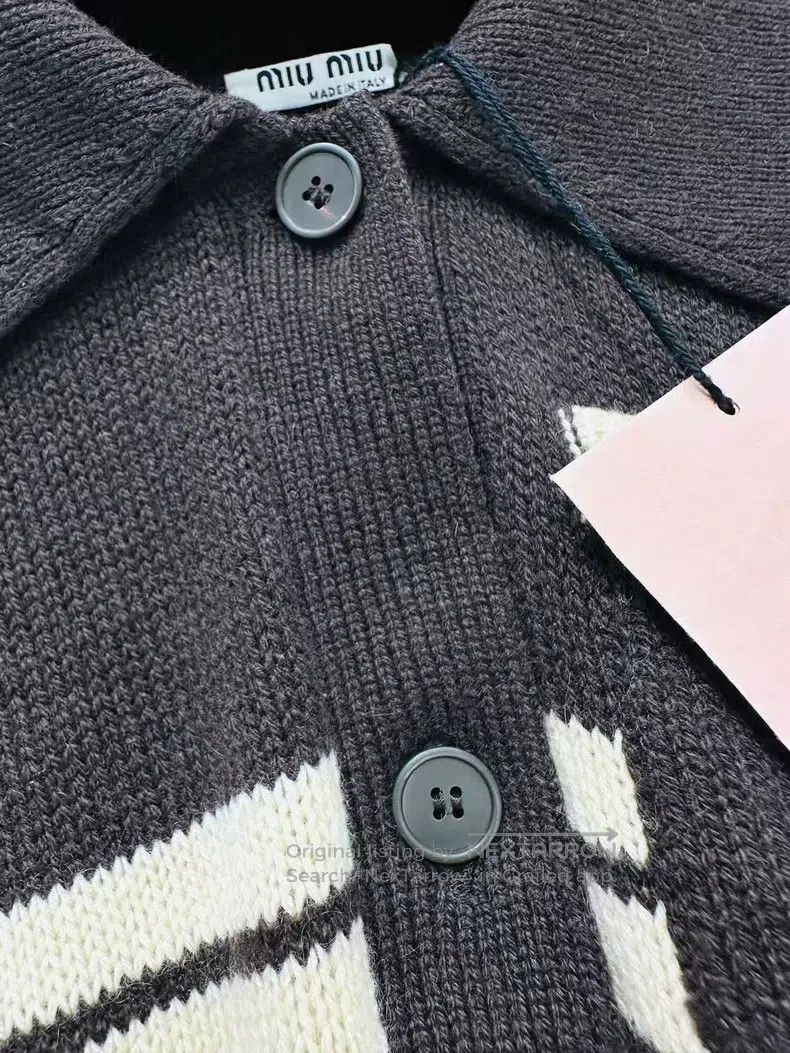 Miu Miu Miu Miu 36 Lapel sweater Size S / US 4 / IT 40 - 3 Thumbnail