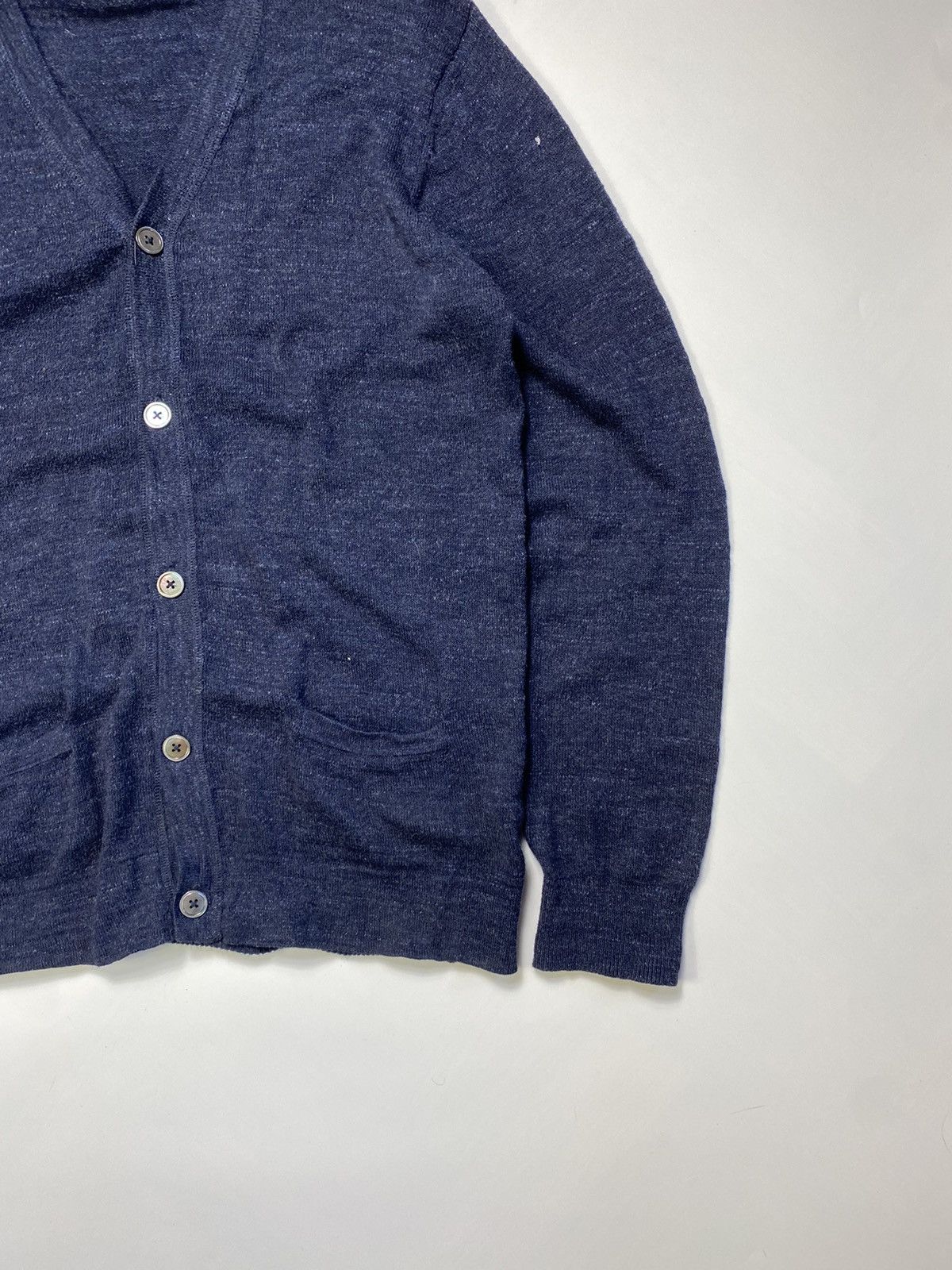 Hartford Hartford Cotton Classic Navy Cardigan Size US L / EU 52-54 / 3 - 2 Thumbnail
