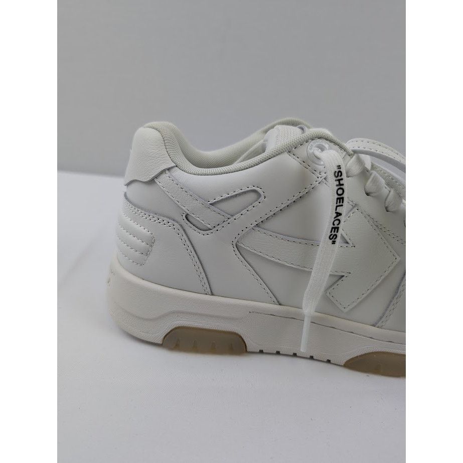 Off-White o1rshd1 Low-Top Sneakers Out Of Office Leather in White Size US 7 / EU 40 - 4 Thumbnail