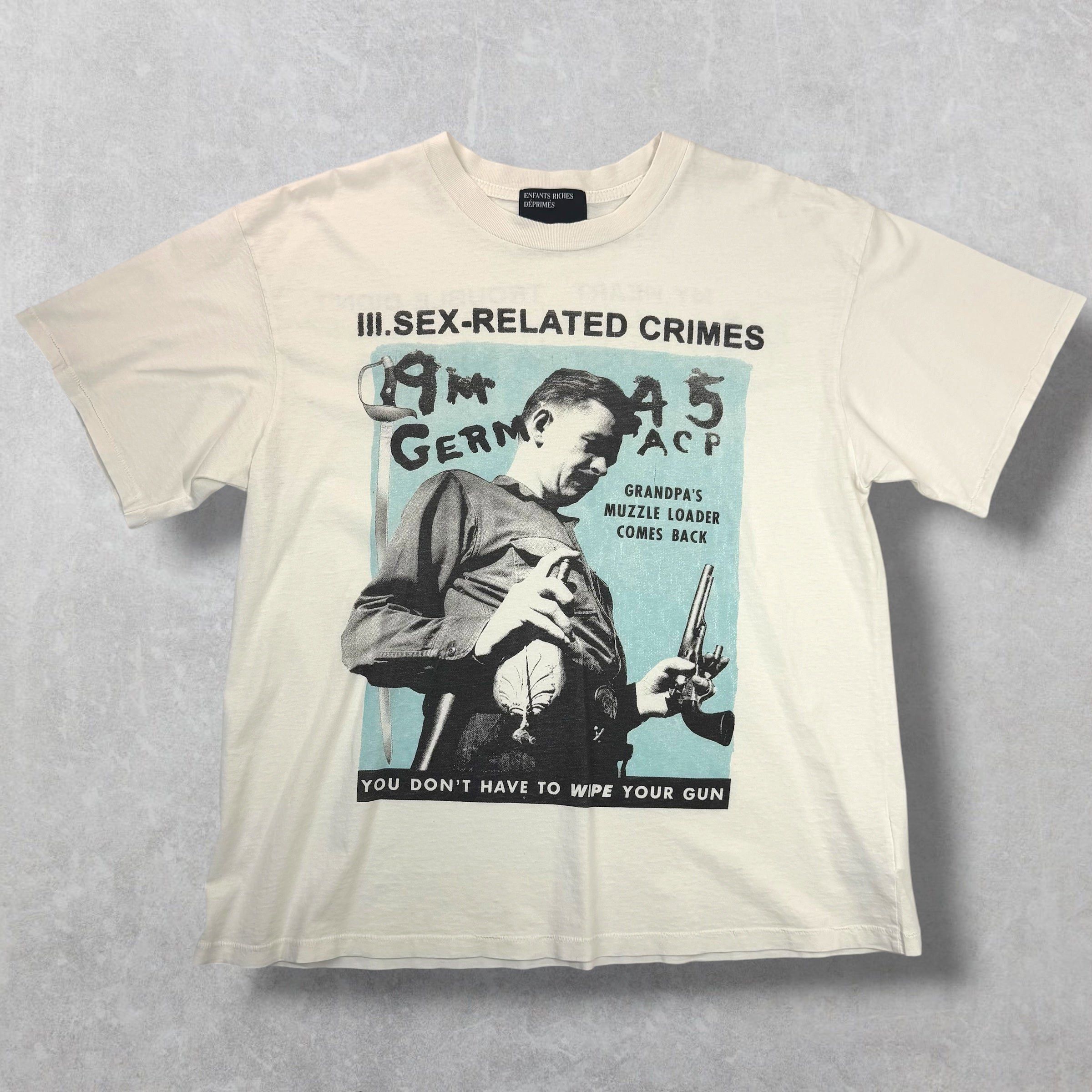 Enfants Riches Deprimes Enfants Riches Deprimes Sex-Related Crimes Tee M Size US M / EU 48-50 / 2 - 1 Thumbnail