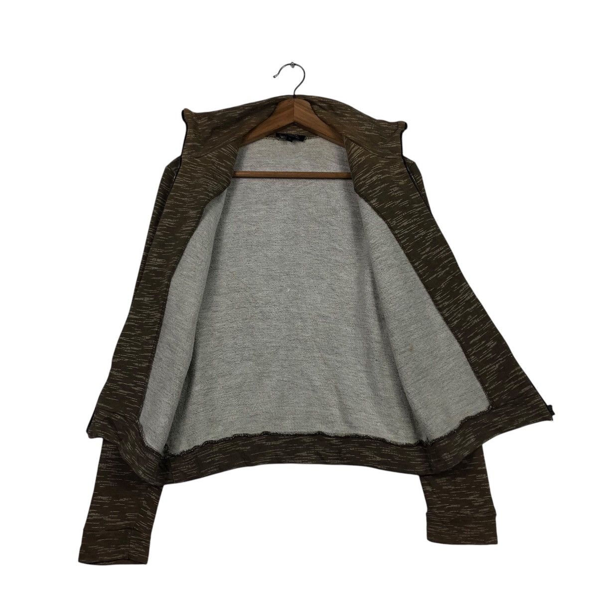 A.P.C. A.P.C. Paris Olive Marl Jacket — Minimalist Archive Size US M / EU 48-50 / 2 - 14 Thumbnail