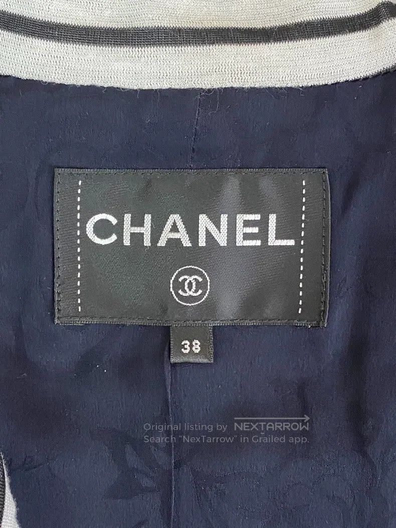Chanel Chanel 17-year-old dark blue studded coat Size XS / US 0-2 / IT 36-38 - 7 Thumbnail