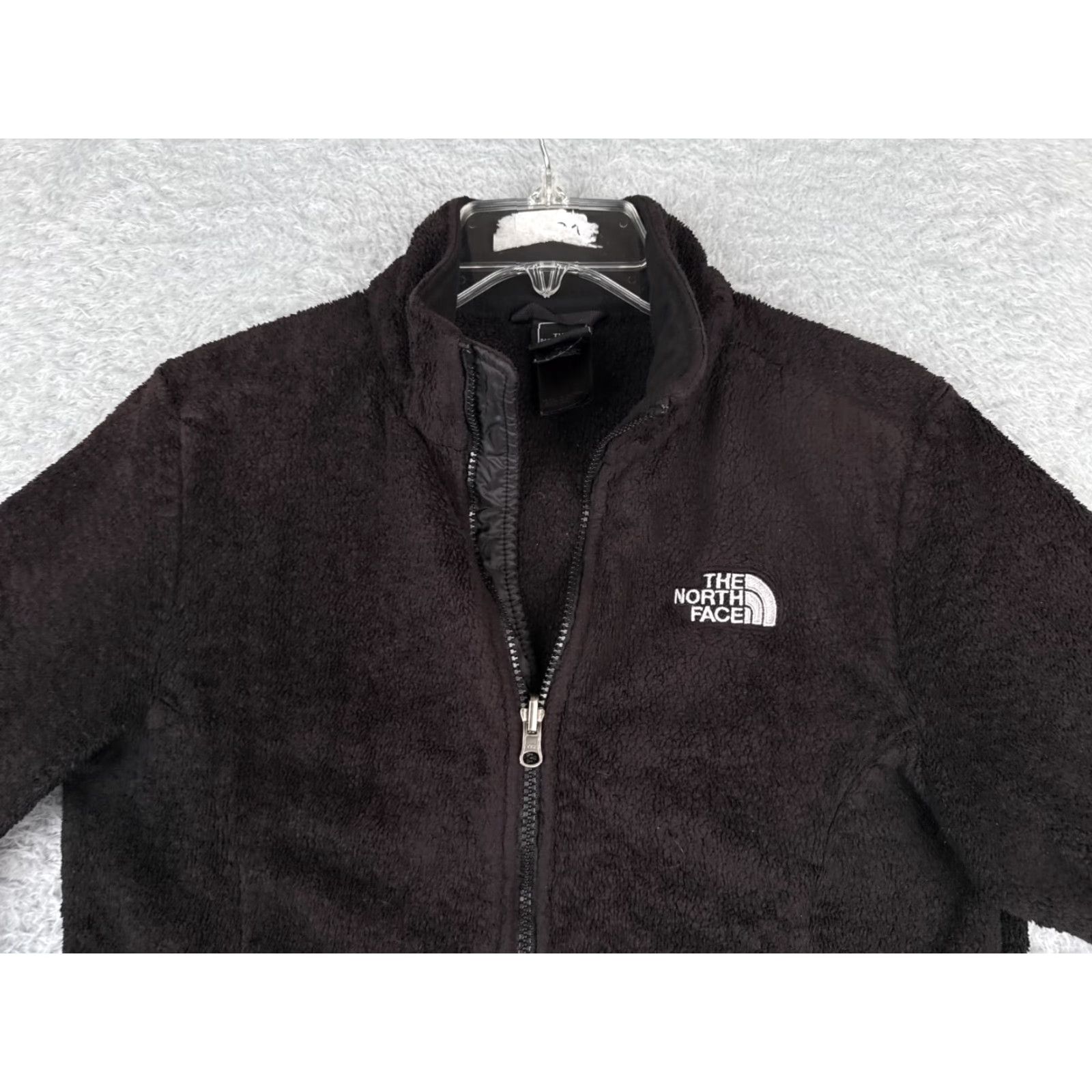 The North Face The North Face Jacket Womens Medium Black Full Zip Fleece Polyester Mock Neck Size M / US 6-8 / IT 42-44 - 4 Thumbnail