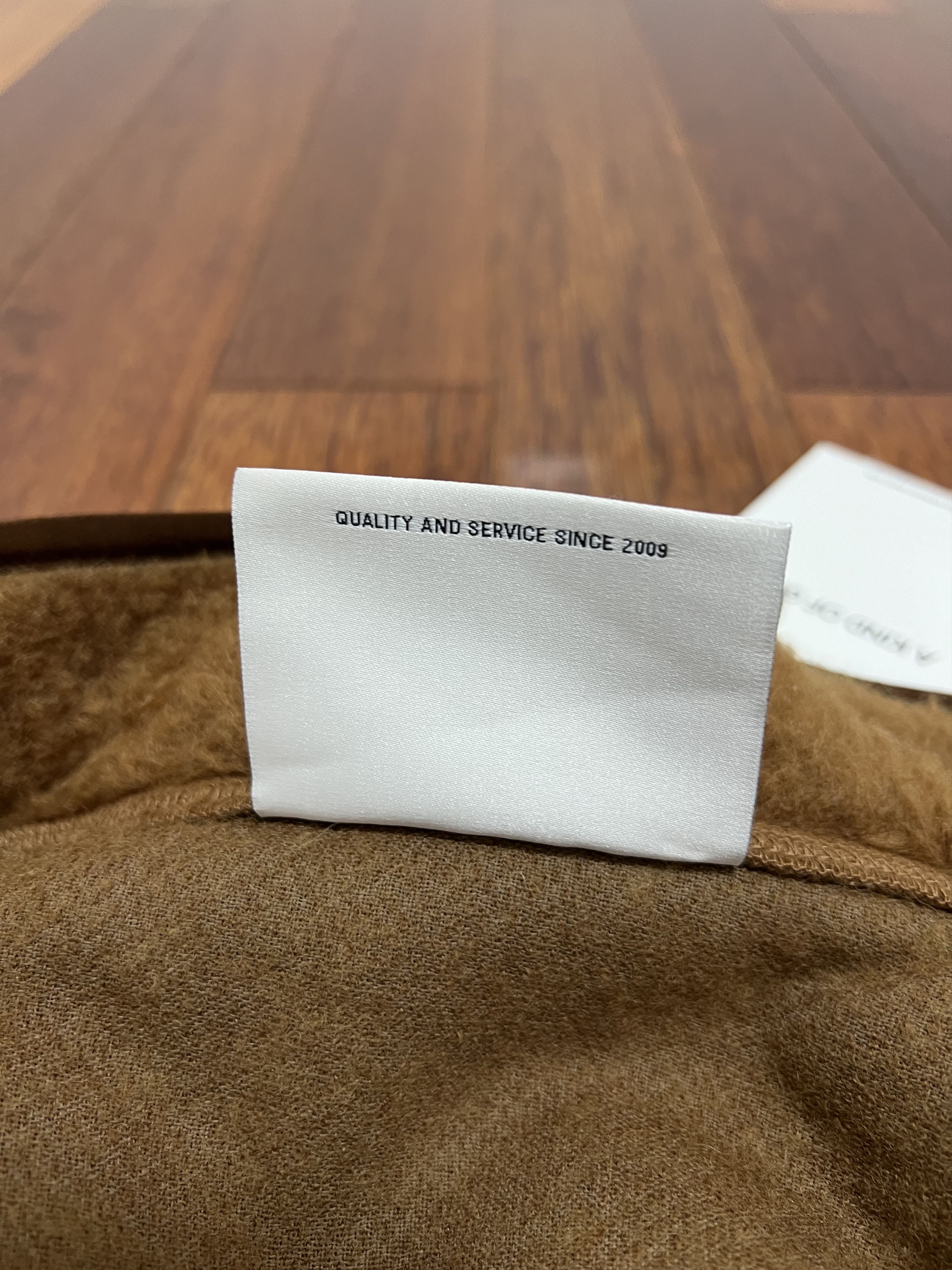 A Kind Of Guise 💚 AW23 A Kind Of Guise Floki Fleece Jacket Caramel NEW Size US M / EU 48-50 / 2 - 11 Thumbnail