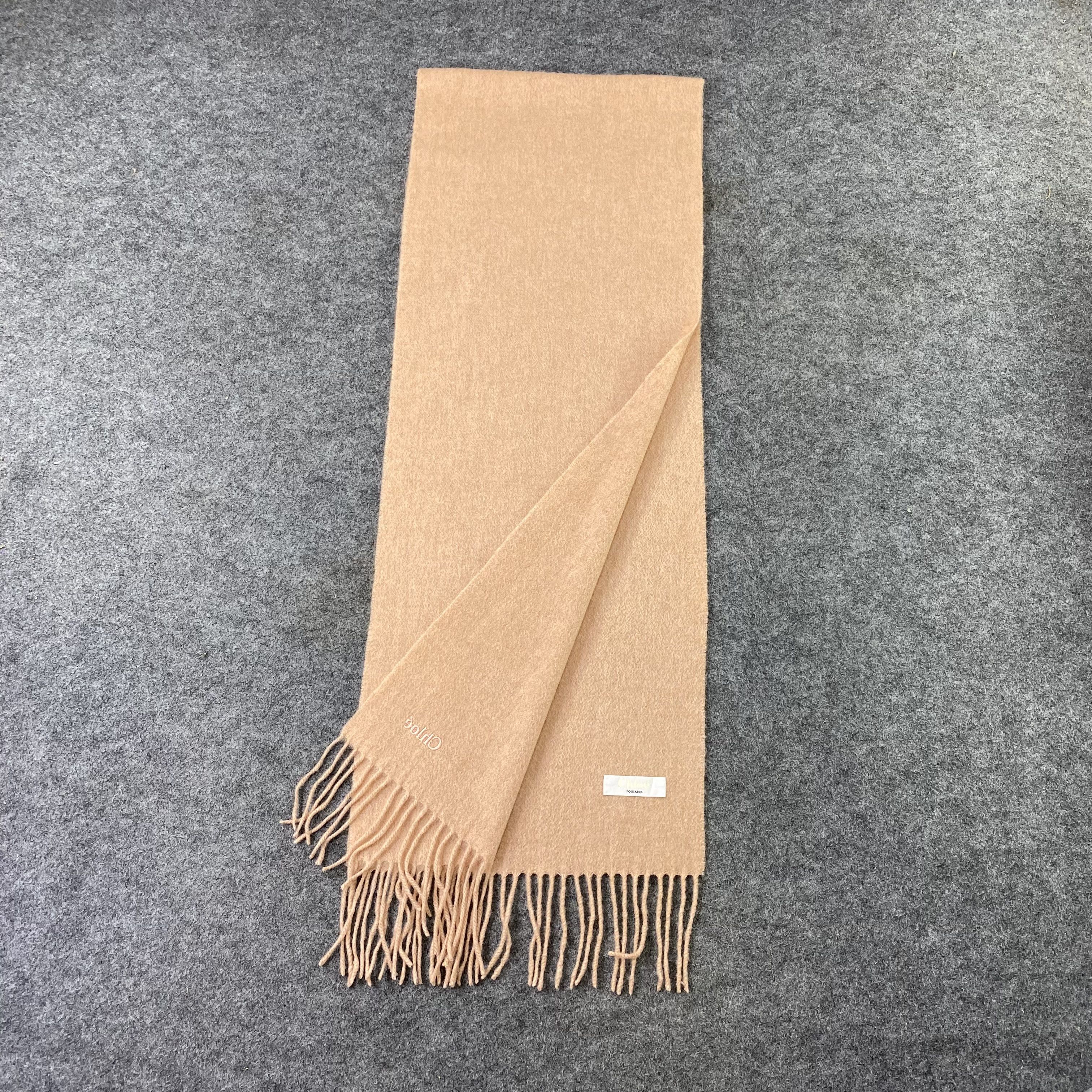 Chloe Chloe Cashmere Muffler / Scarf / Neckwear - T1345 Size ONE SIZE - 3 Thumbnail