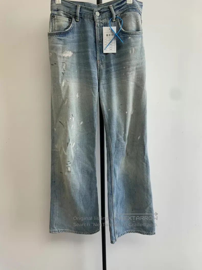 Acne Studios Acne Studios Mud Dyed Desert Camo Washed Destroyed Denim P Size 31" - 1 Thumbnail