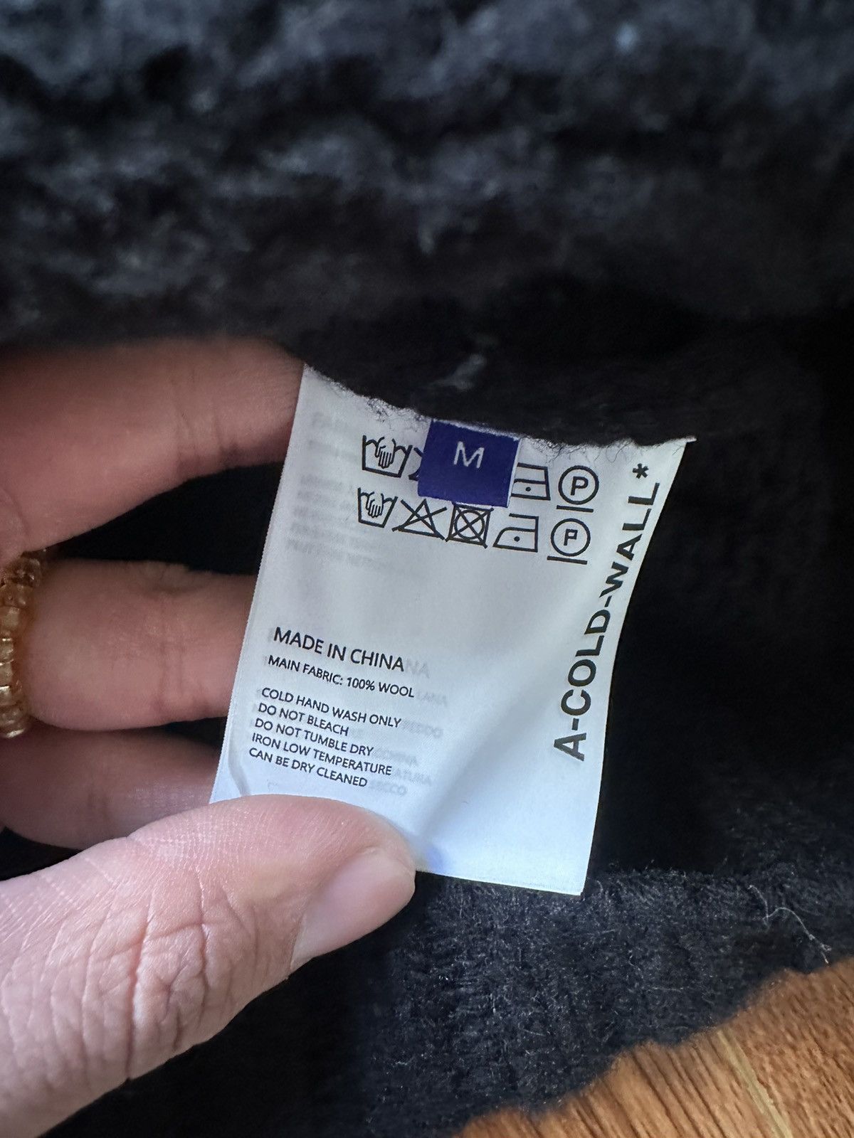 A-COLD-WALL* A-Cold-Wall Ruptured Knit Sweater Size US M / EU 48-50 / 2 - 5 Thumbnail