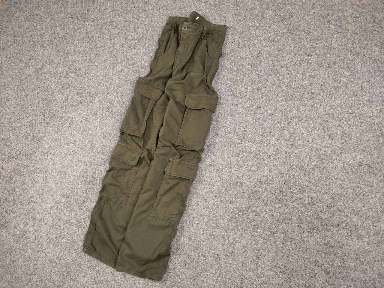 Japanese Brand Vintage Japanese Multi Pocket Cargo Baggy Pants Y2K Style Size US 29 - 3 Thumbnail