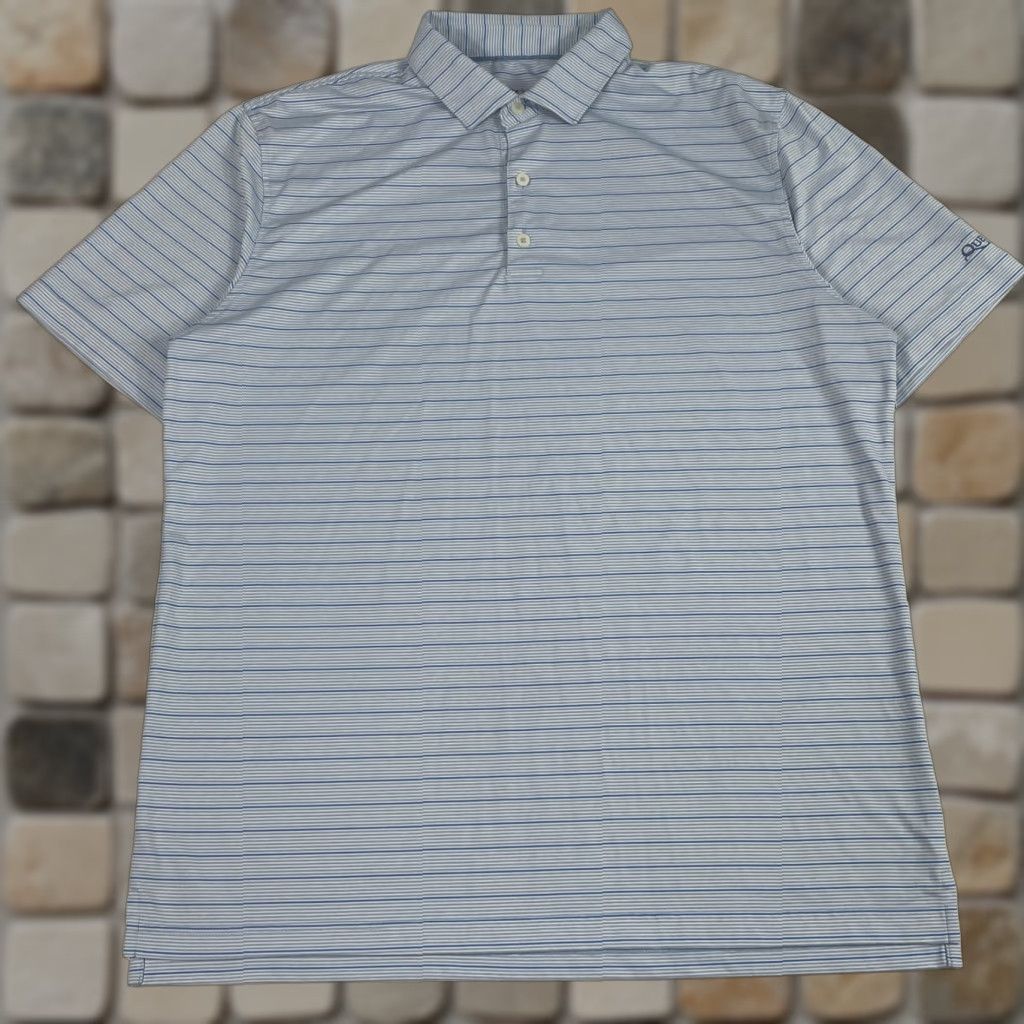 johnnie-O johnnie-O Polo Shirt Men Large Blue Golf Short Sleeve Golfer Performance Shirt Size US L / EU 52-54 / 3 - 1 Thumbnail