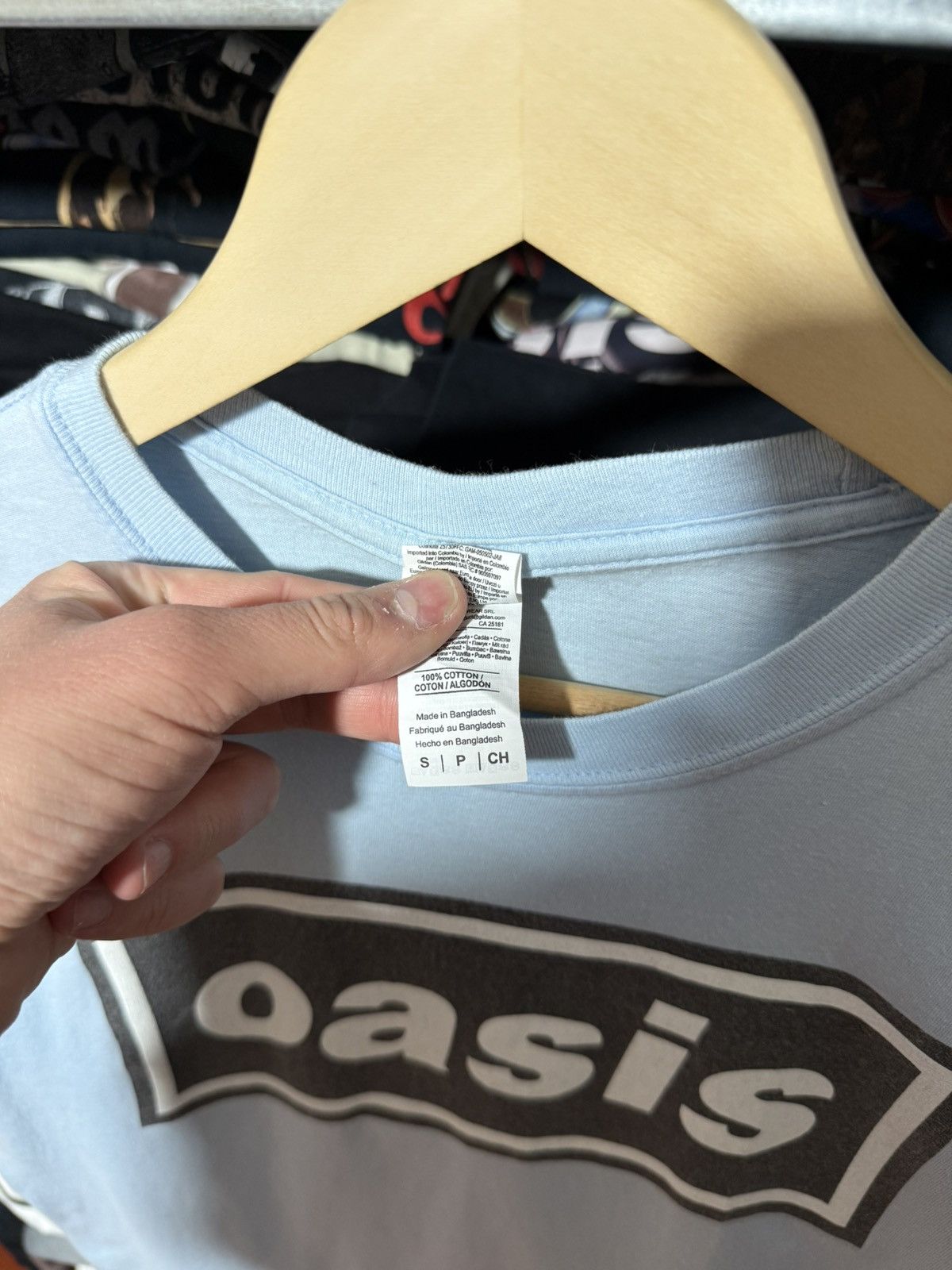 Band Tees Vintage 2020 Oasis Box Logo Rock Band T-Shirt Y2K Hype Size US S / EU 44-46 / 1 - 4 Thumbnail