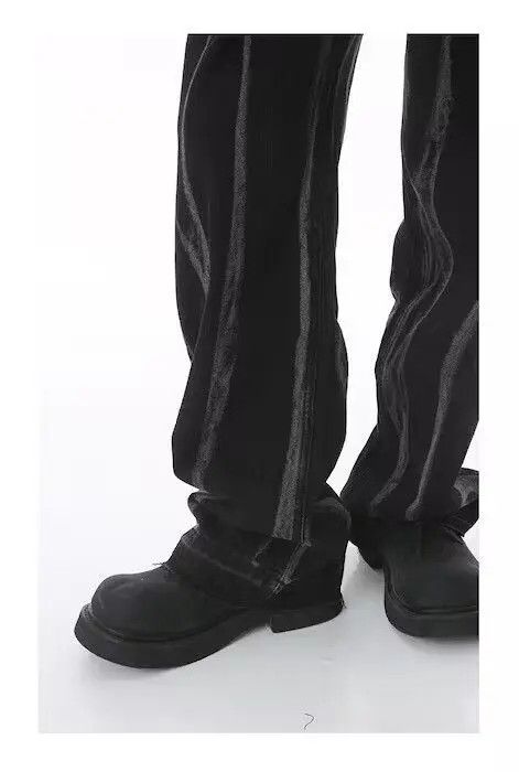 Japanese Brand × Jean Black Tie dyed jeans Size US 33 - 3 Thumbnail