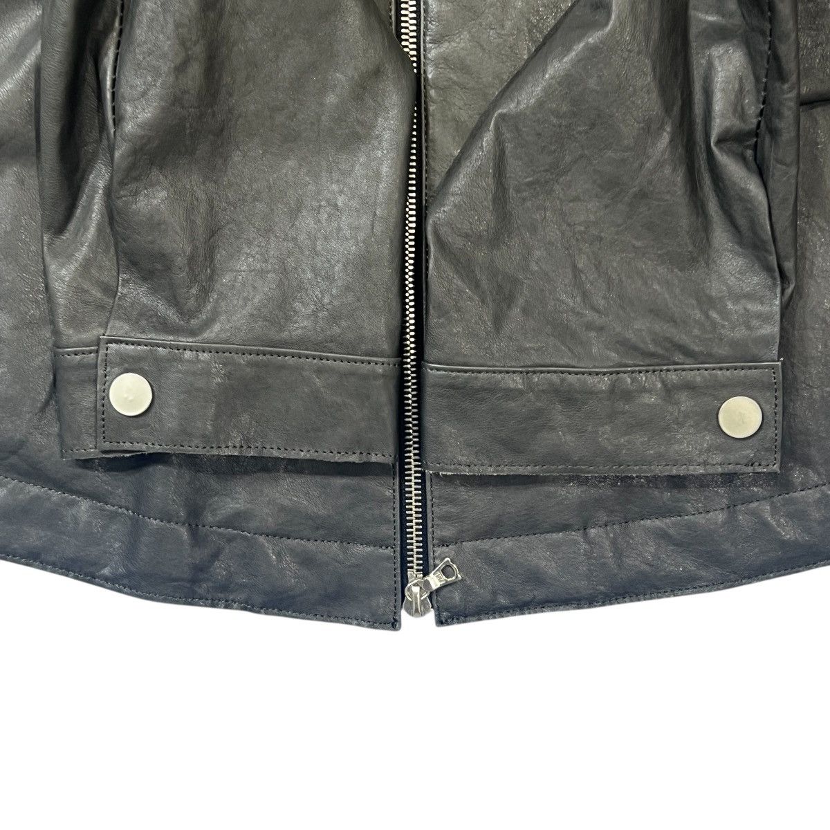 Other San 2024FW Lambskin Zip-Up Leather Jacket Size US M / EU 48-50 / 2 - 10 Thumbnail