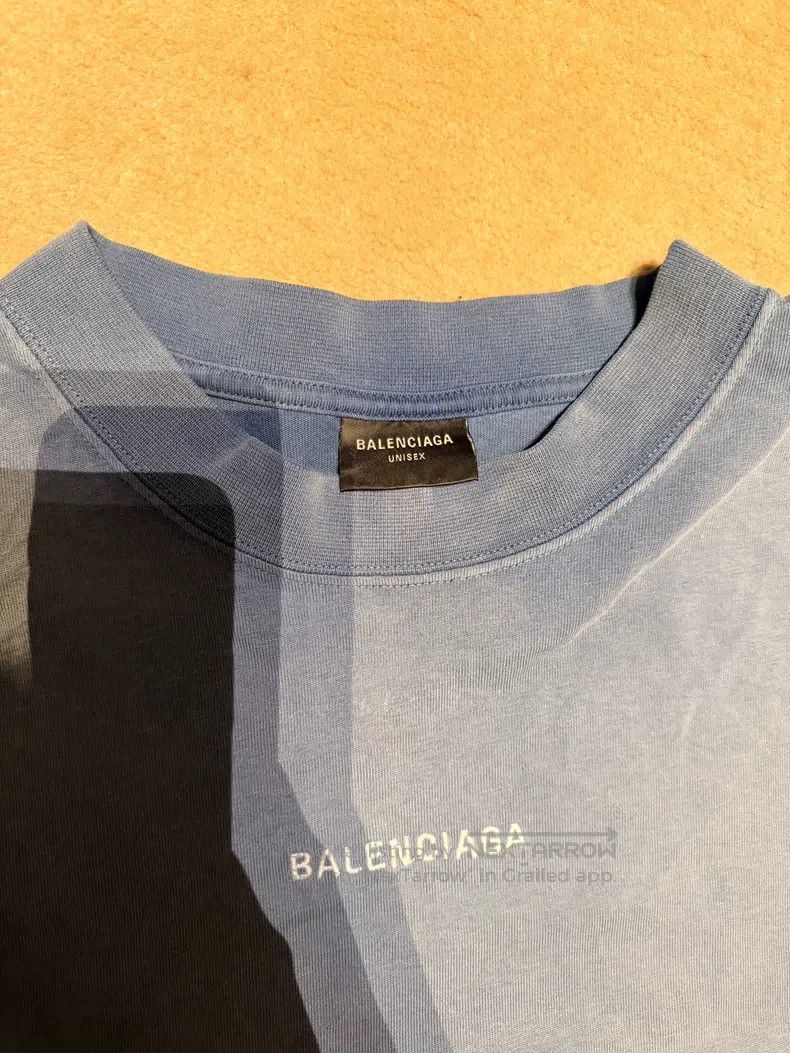 Balenciaga Balenciaga Gradient Short Sleeve Size US L / EU 52-54 / 3 - 2 Thumbnail