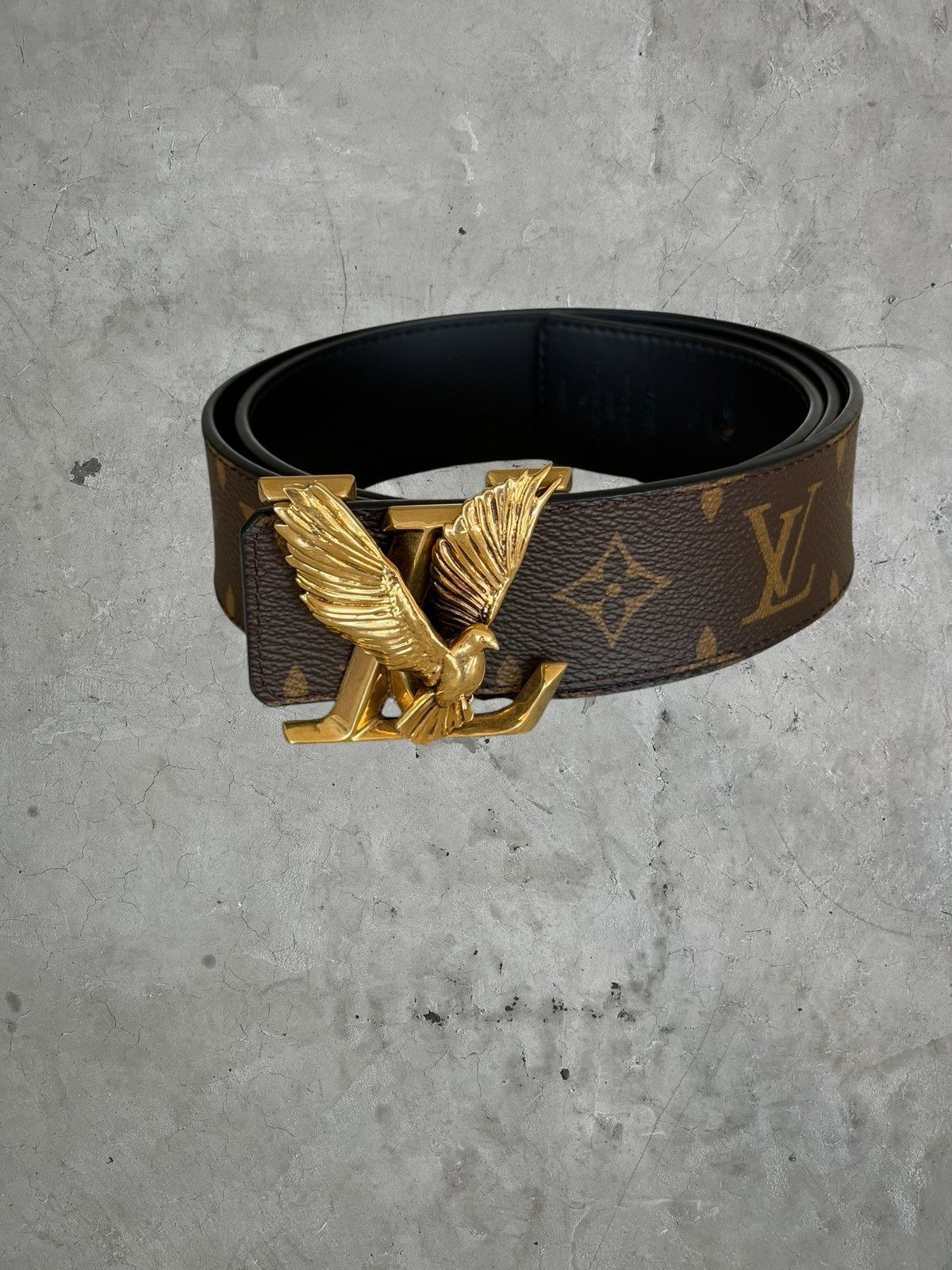Louis Vuitton Louis Vuitton Virgil Dove Reversible Belt Size 34 - 2 Thumbnail