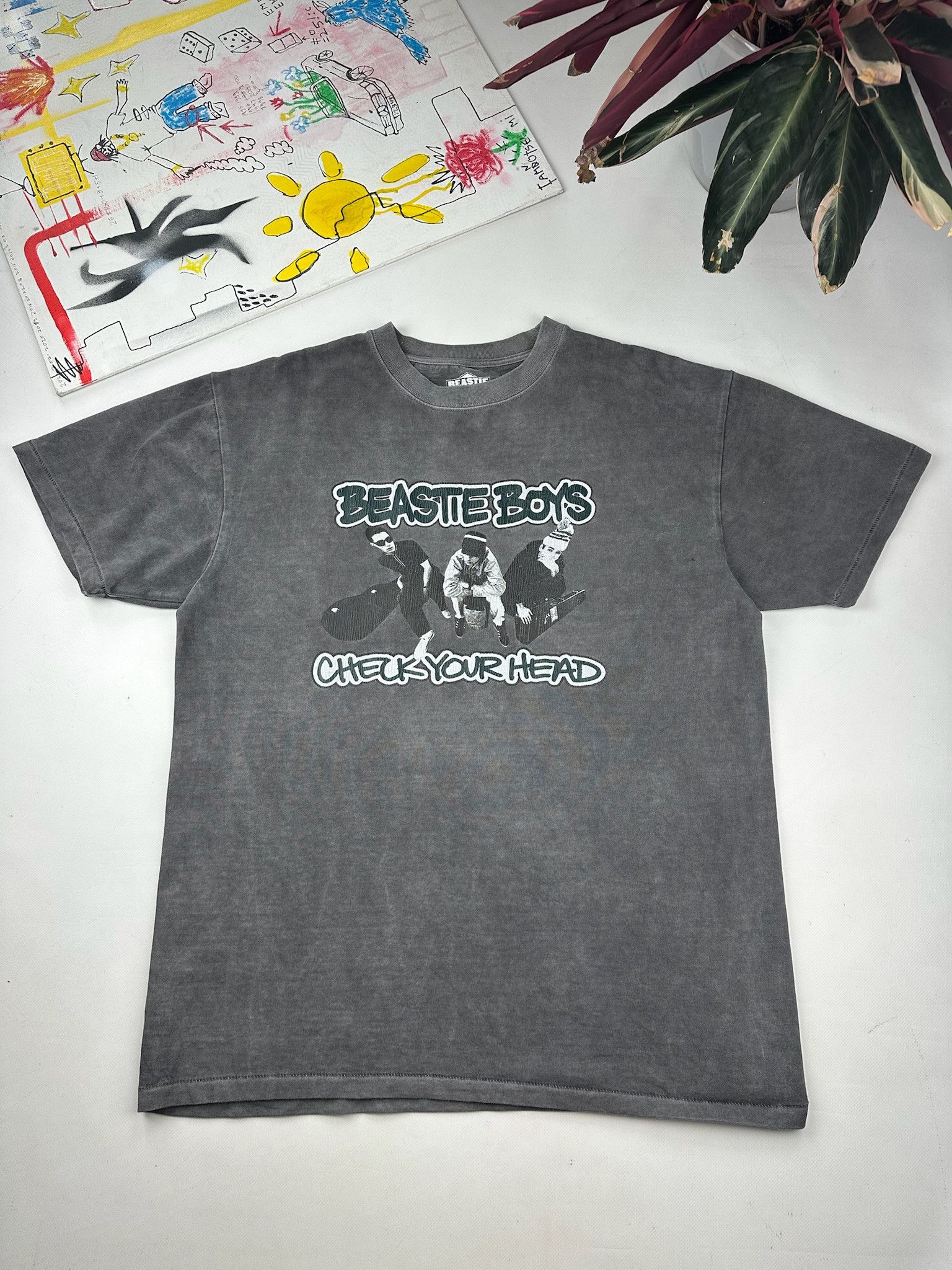 Band Tees Vintage Beastie Boys Check Your Head Hip-hop Group T-Shirt Size US M / EU 48-50 / 2 - 1 Thumbnail