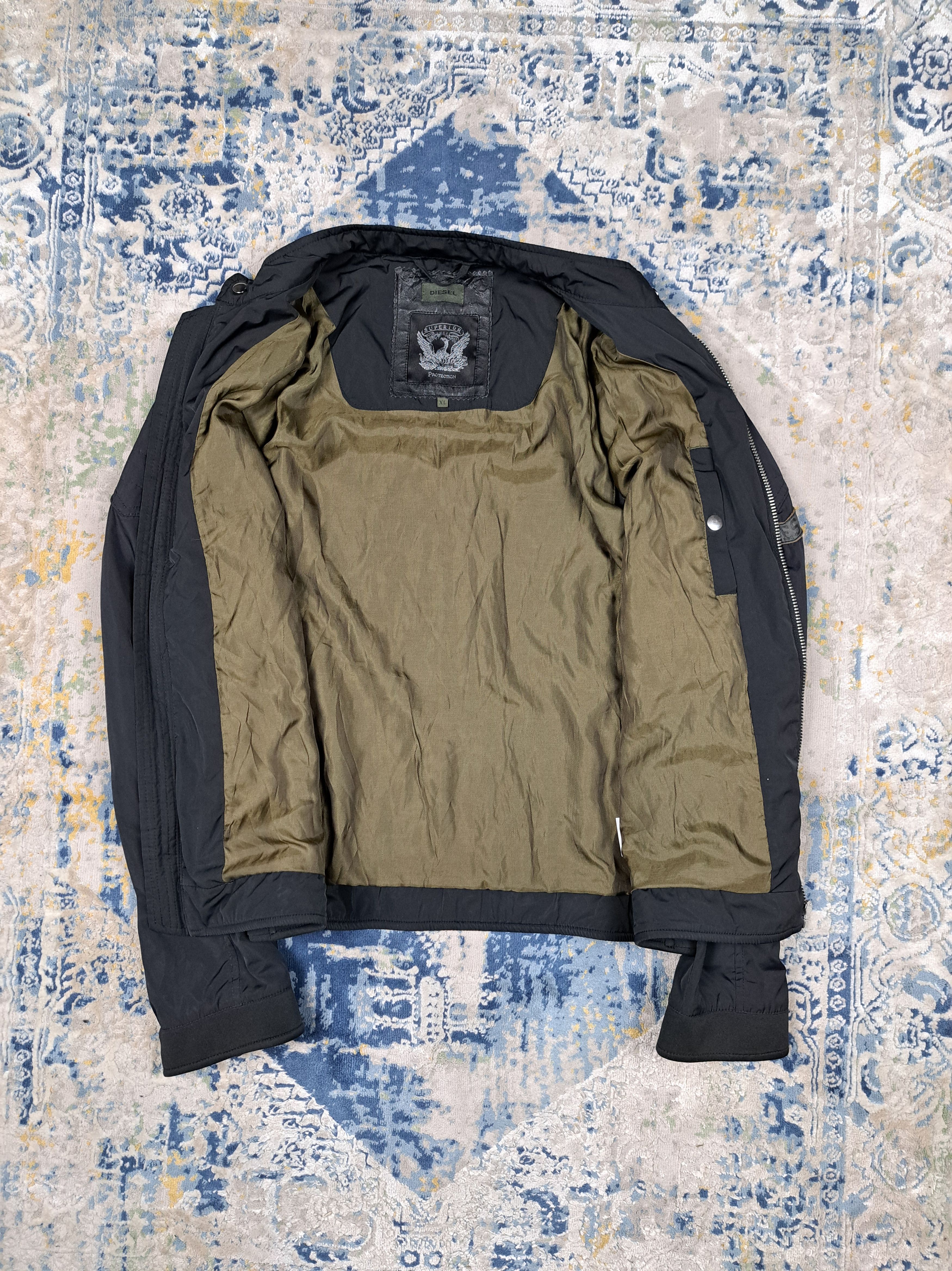 Diesel Very Rare Diesel Teflon Jacket Archive Casual Designer Size US XL / EU 56 / 4 - 4 Thumbnail
