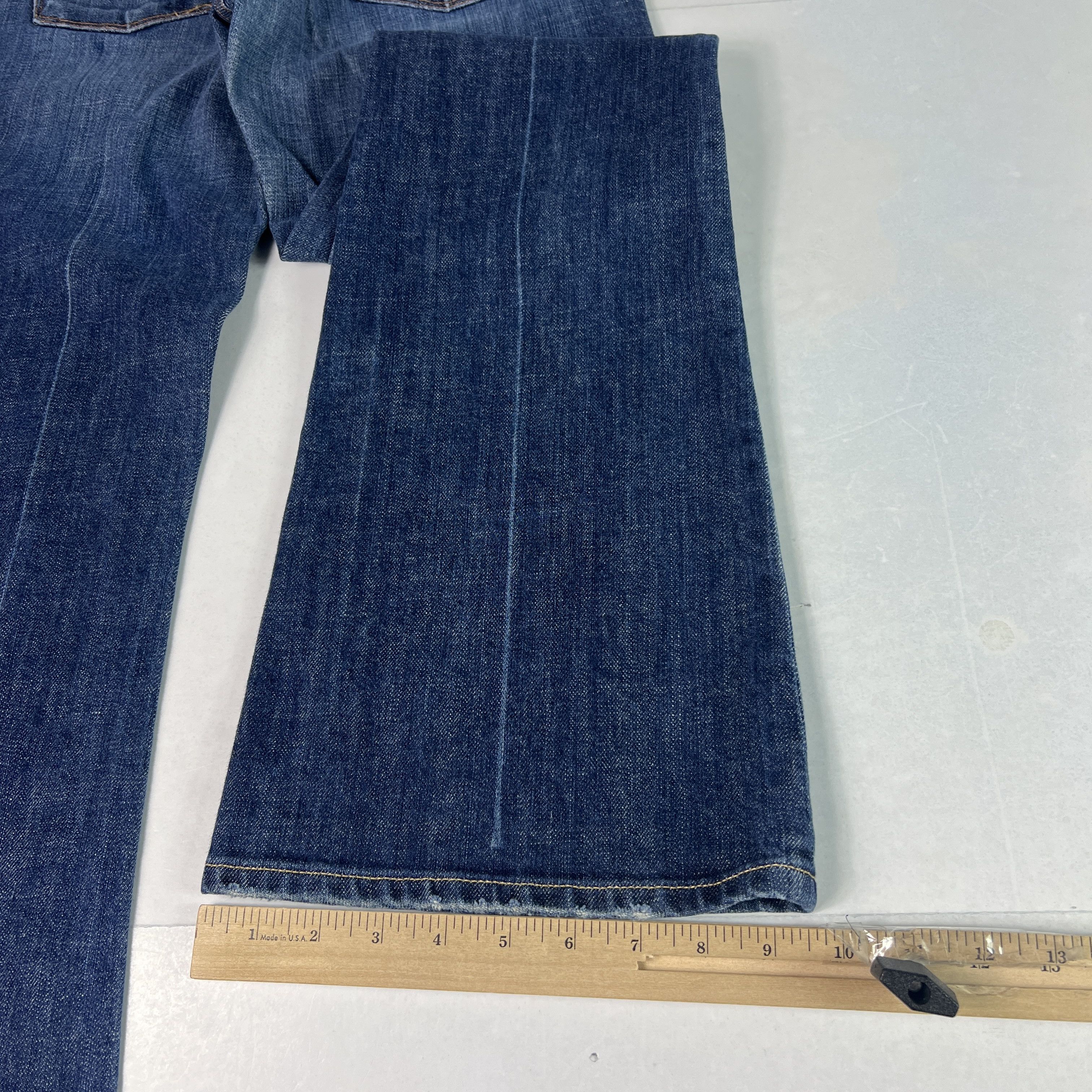 Citizens Of Humanity Citizens Of Humanity Jeans Ingrid Low Rise Flare Blue Denim Size 27" / US 4 / IT 40 - 14 Thumbnail