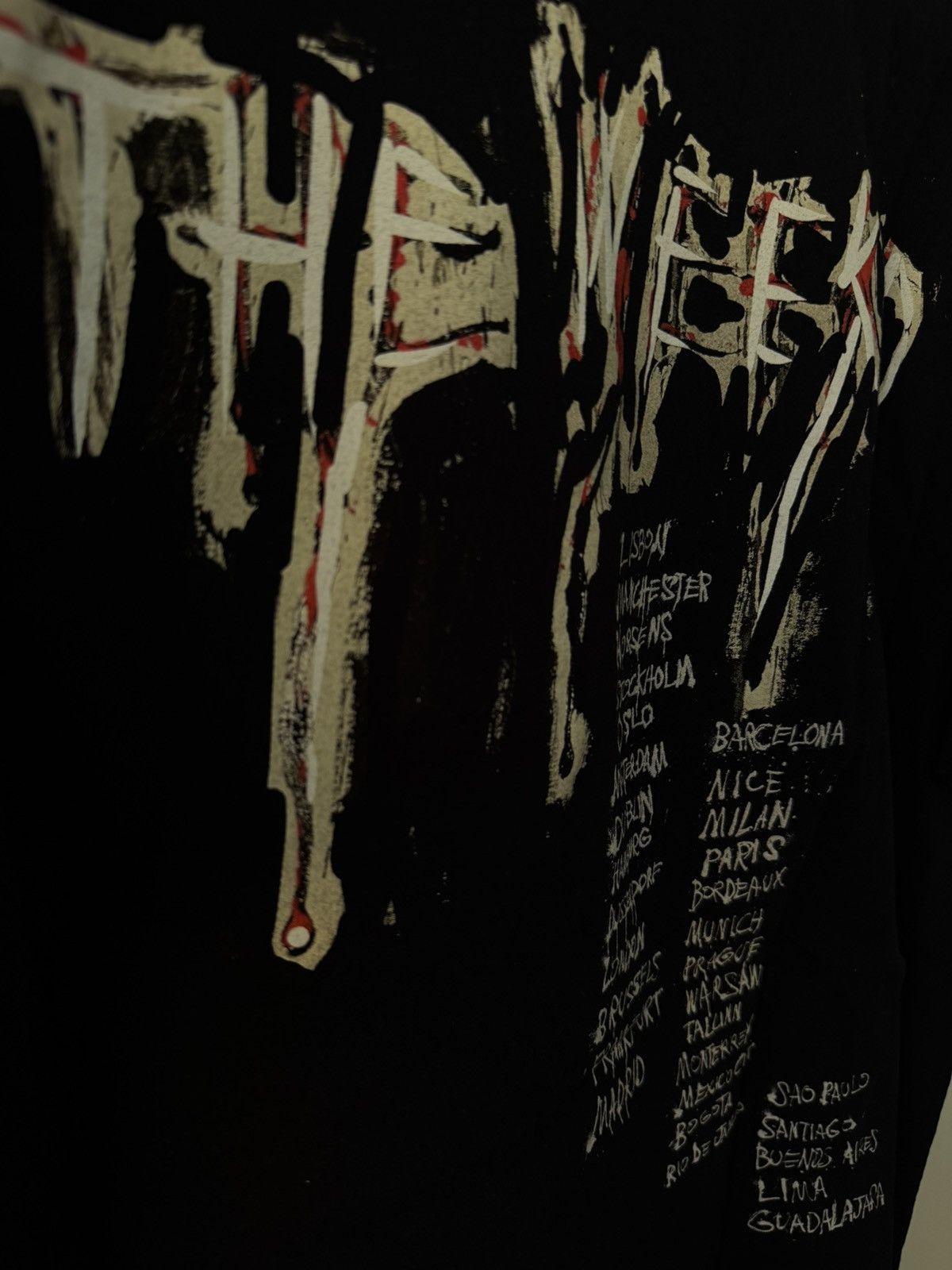 The Weeknd The Weeknd After Hours Tour Shirt Size US XL / EU 56 / 4 - 3 Thumbnail