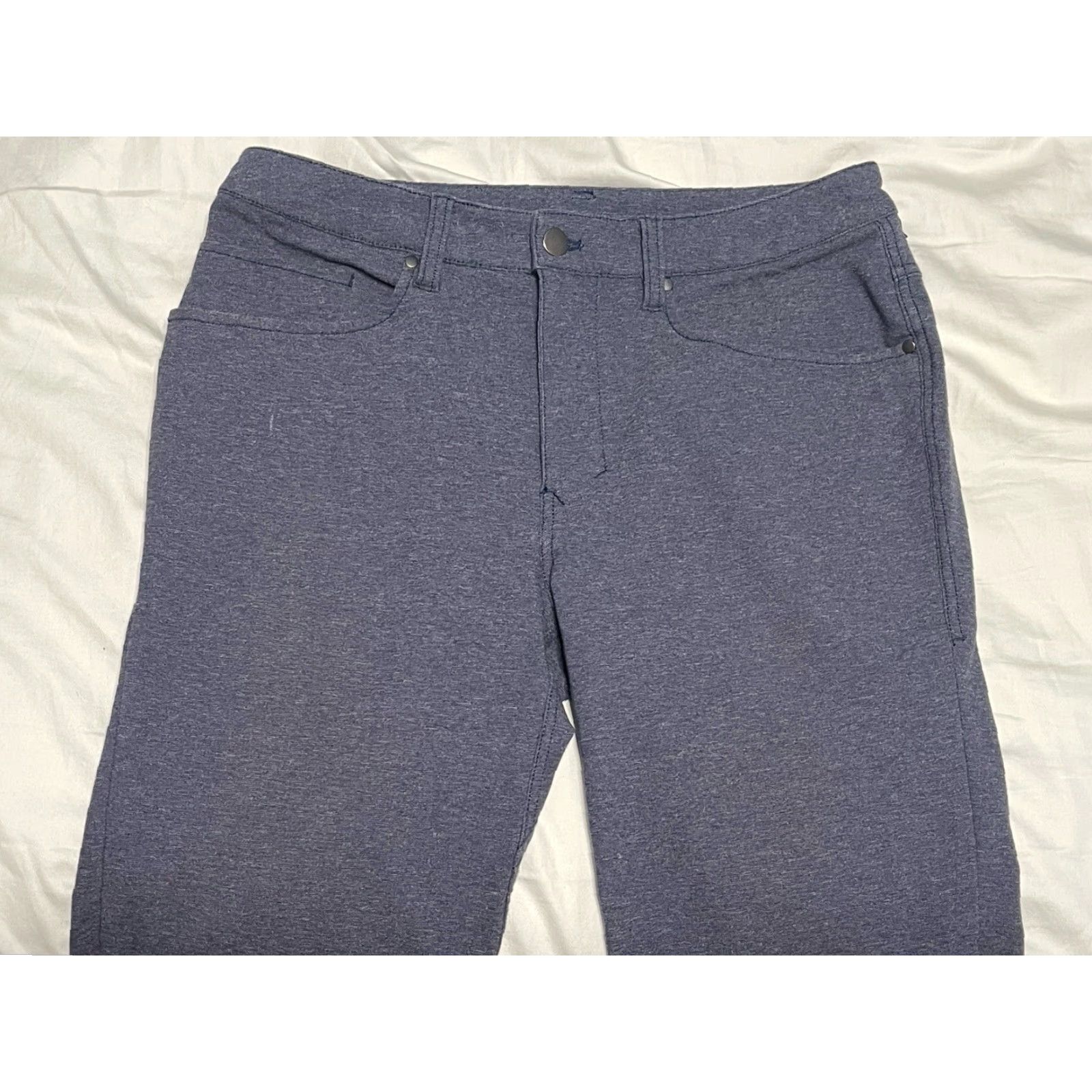 Lululemon Lululemon ABC Pant Slim Fit Canvas Tech Men's Size 30 Heather Blue GUC Size US 30 / EU 46 - 3 Thumbnail