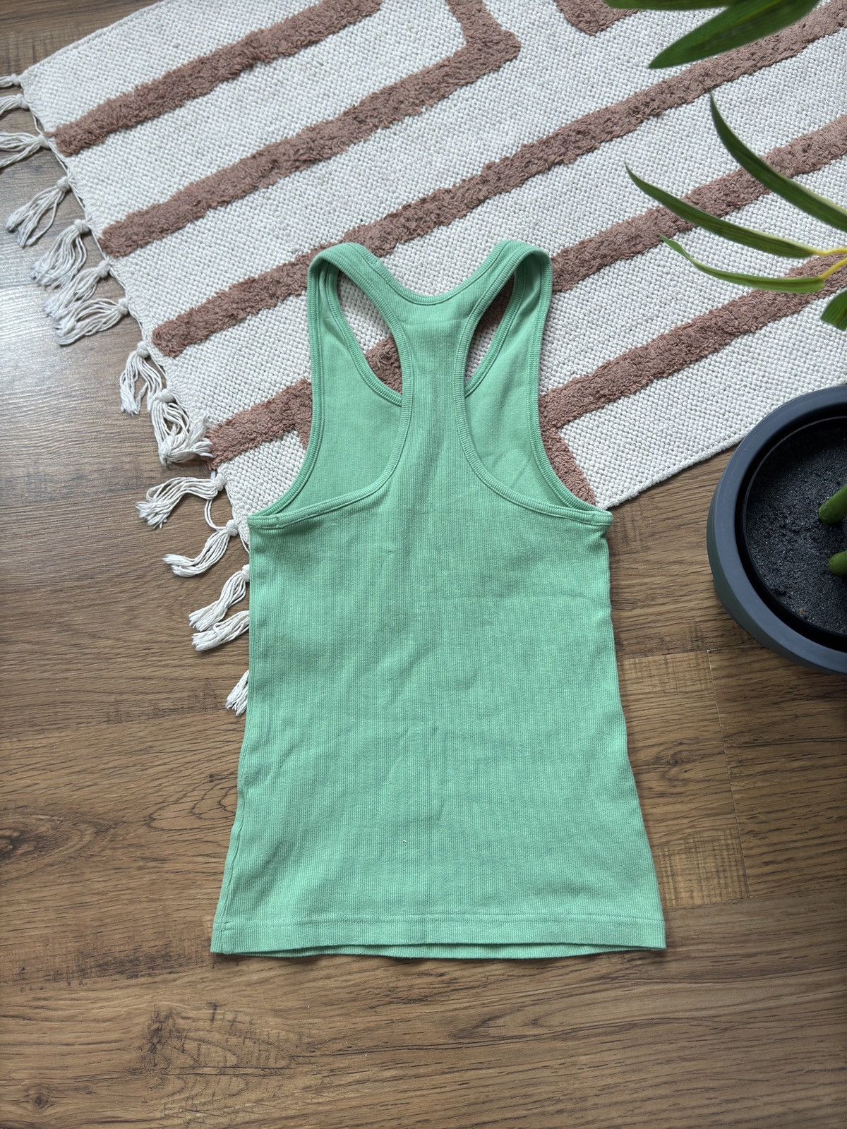 Adidas 1990s ADIDAS VINTAGE RIBBED TANK TOP Size S / US 4 / IT 40 - 6 Thumbnail