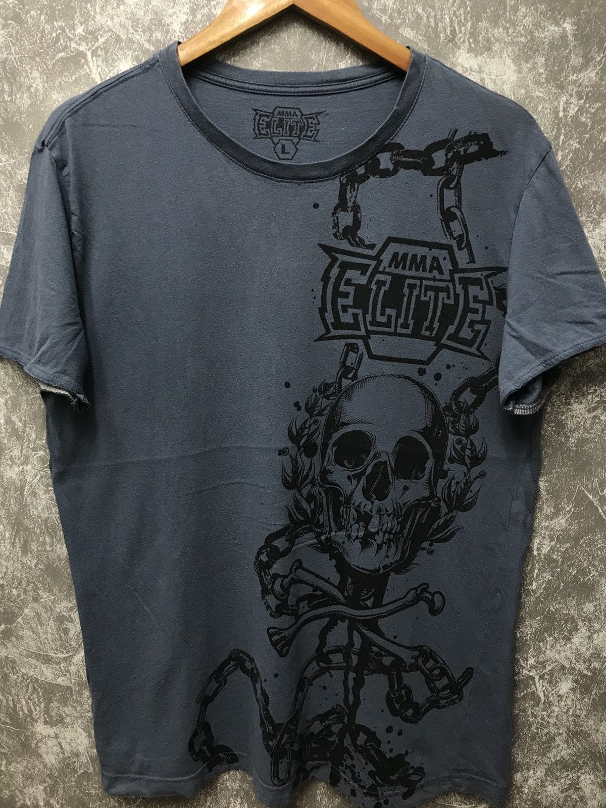 Affliction × Ed Hardy × Southpole MMA Elite Affliction Skull Y2K Graphic Tee Size US L / EU 52-54 / 3 - 1 Thumbnail