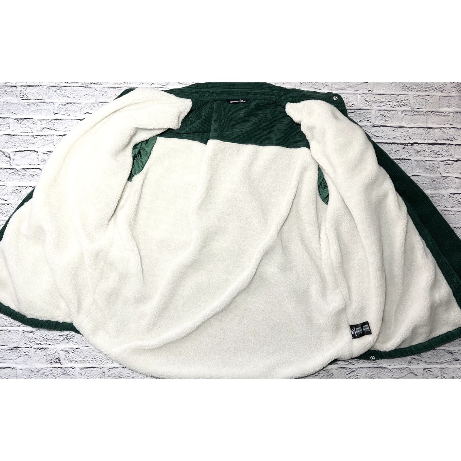 Vintage Backcountry Jacket Bomber Full Zip L Green Men Nice! Backcountry High Pile Fleece Lined Corduroy Full-Zip L Size US L / EU 52-54 / 3 - 3 Thumbnail