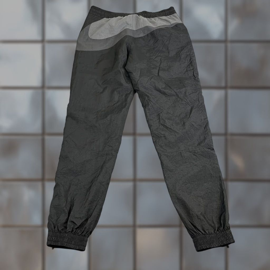Nike Nike Mens Track Pants Shell Sweat Joggers S Black Tapered Swoosh Logo Size US 29 - 1 Thumbnail