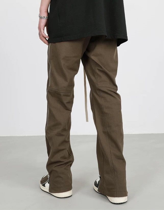 Japanese Brand × Vintage Avant garde grunge y2k drawstring zip punk pants Size US 32 / EU 48 - 5 Thumbnail