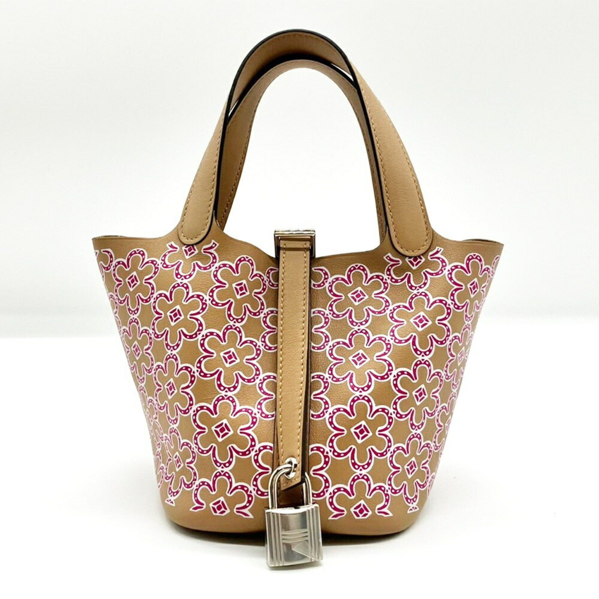 Hermes Hermes Picotin Lock Micro Lucky Daisy Bag, Swift Leather, U Stamp, Flower, HERMES Size ONE SIZE - 1 Thumbnail