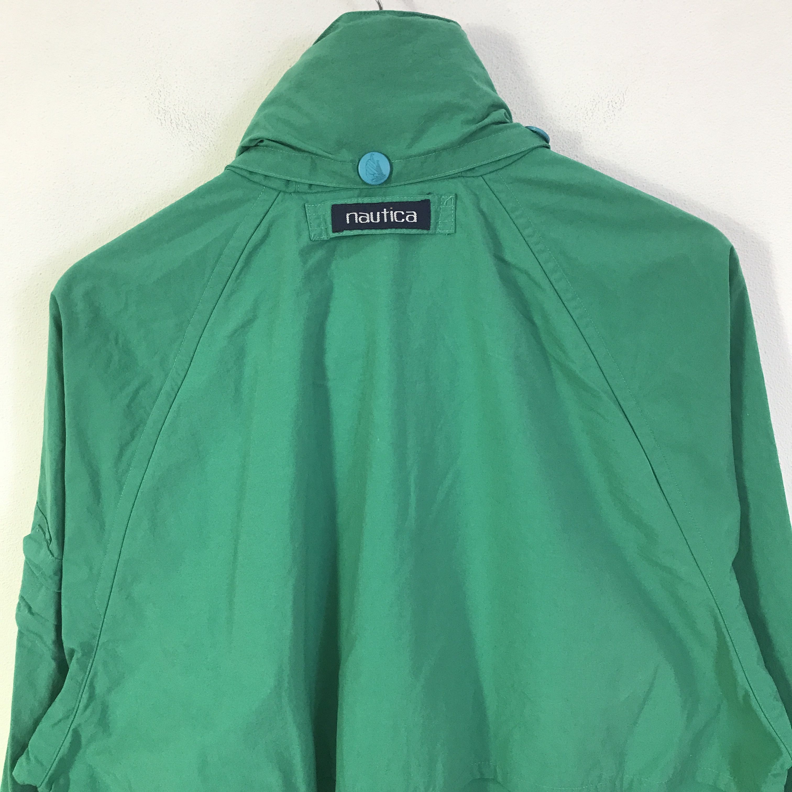 Nautica Vtg Nautica worker Bomber jacket K128B6 Size US L / EU 52-54 / 3 - 4 Thumbnail
