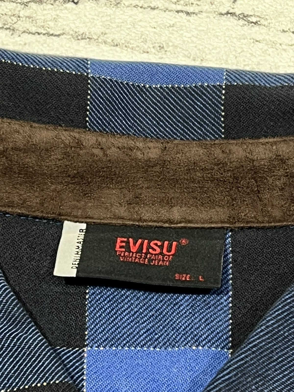 Number (N)ine 2000s Archival Evisu Hysteric Raf Plaid Shirt y2k Lgb Ifsix Size US M / EU 48-50 / 2 - 8 Thumbnail