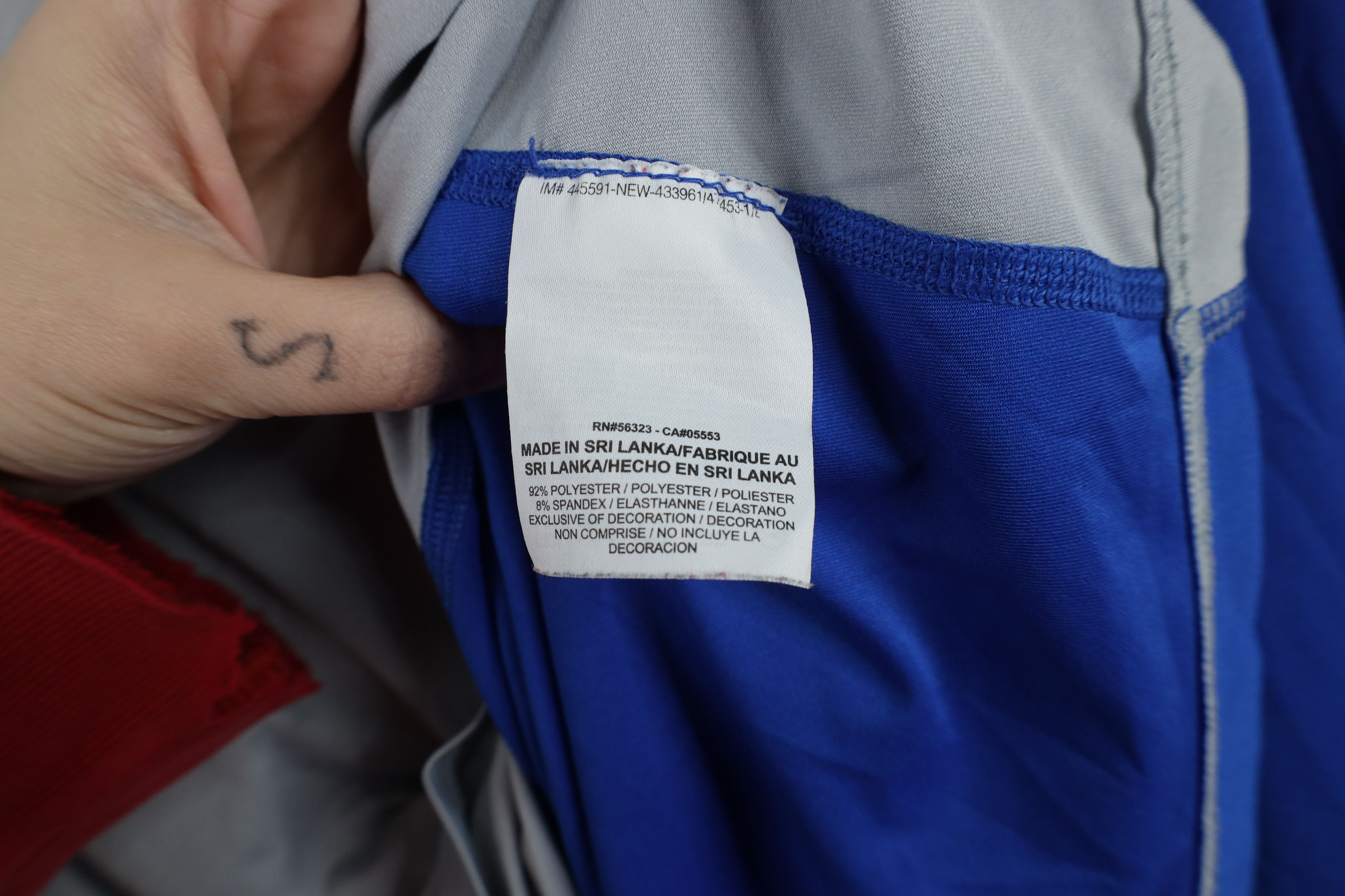 Nike × Vintage Nike Pro Scott Center Swoosh 3/4 Sleeve Raglan T-Shirt Size US XL / EU 56 / 4 - 10 Thumbnail