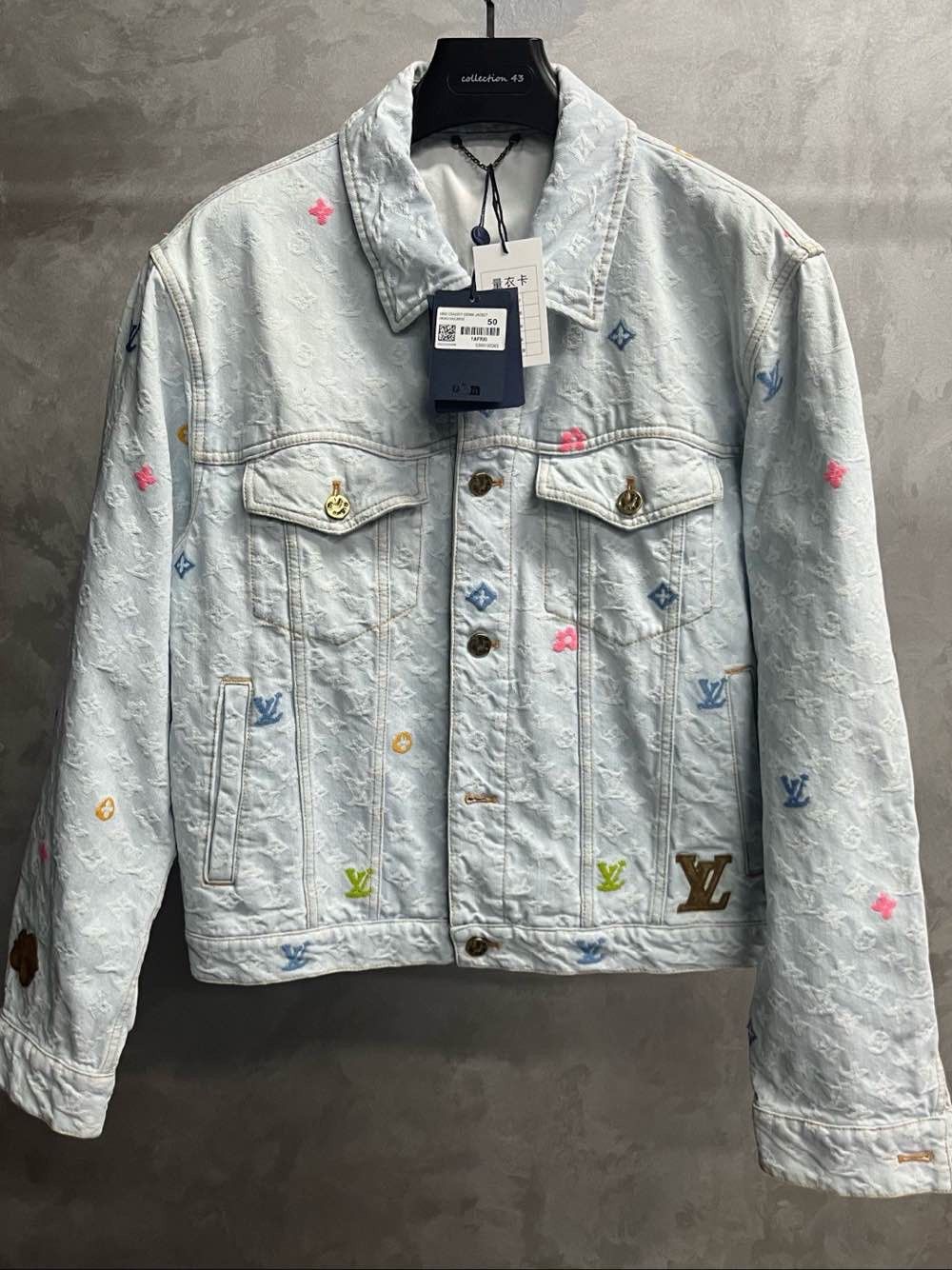 Louis Vuitton Louis Vuitton x Tyler Logo Embroidery Denim Jacket Size M Size US M / EU 48-50 / 2 - 1 Thumbnail