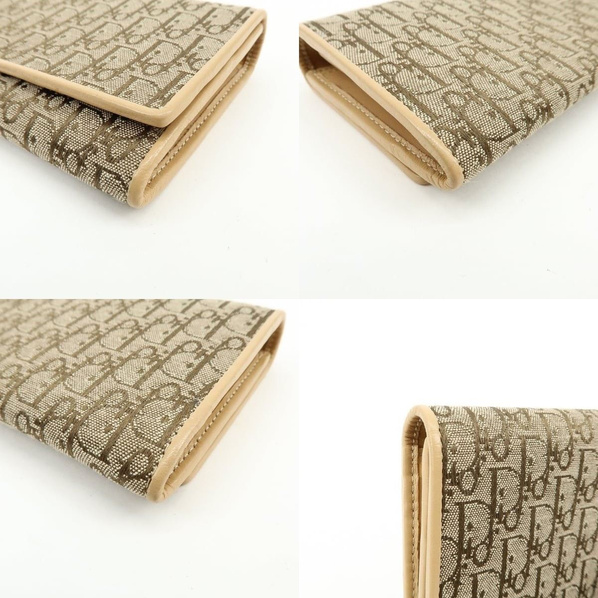 Christian Dior Monsieur Christian Dior Trotter Oblique Wallet Brown Size ONE SIZE - 4 Thumbnail