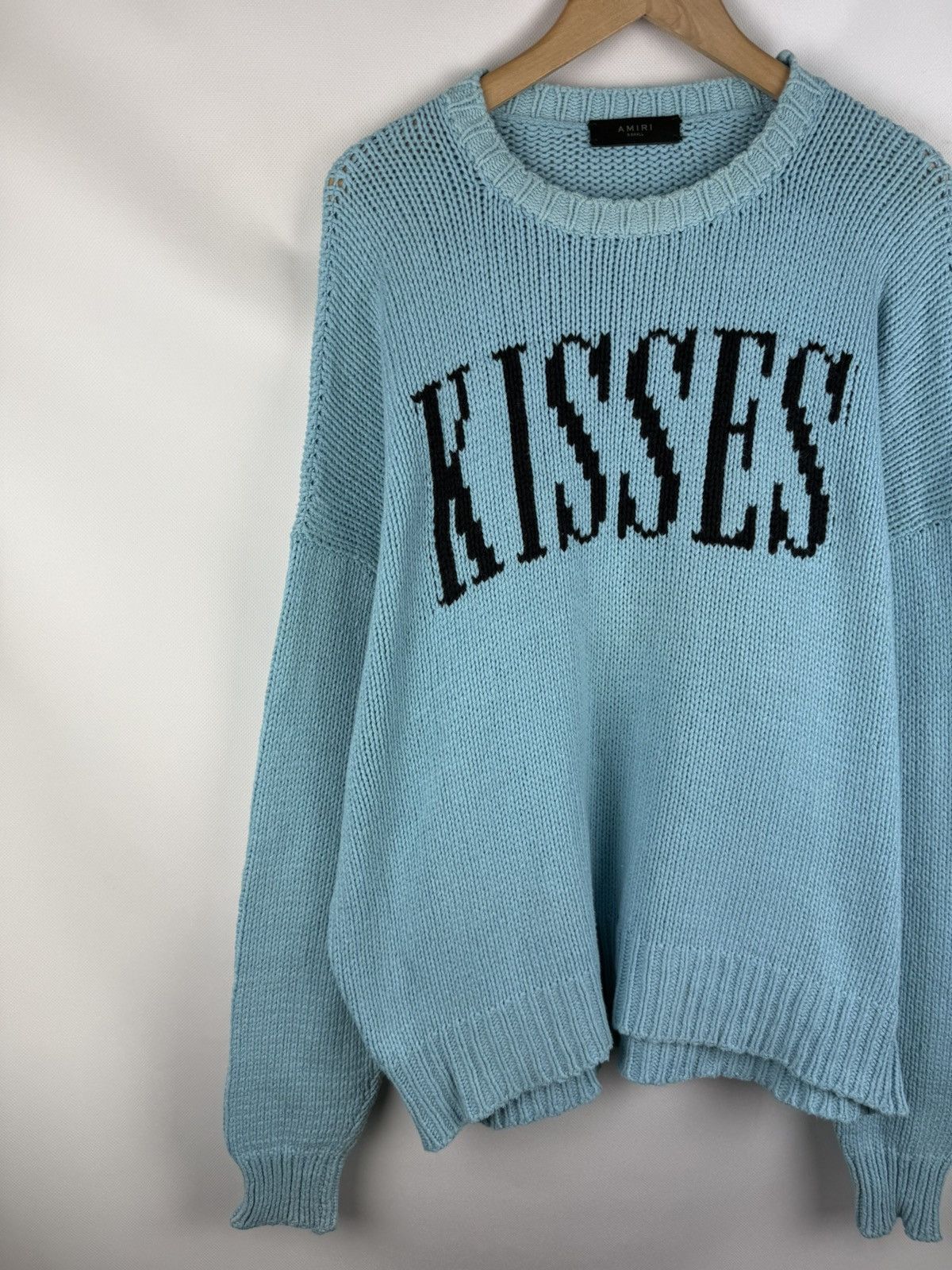 Amiri Amiri Kisses Ladies Oversized Knitted Sweater Pullover Size XS / US 0-2 / IT 36-38 - 2 Thumbnail