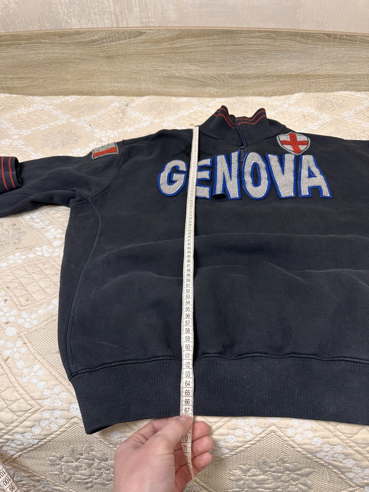 Kappa 🔥 Kappa Genova Italia 2000s Zip Up Sweatshirt Pullover Club Size US XL / EU 56 / 4 - 11 Thumbnail
