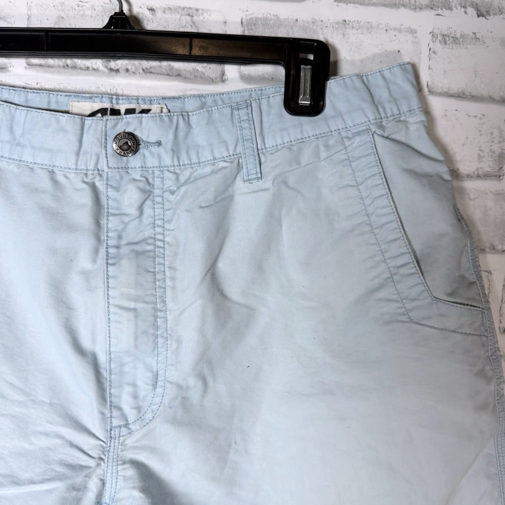 Mountain Khakis MOUNTAIN KHAKIS Chino Shorts Adult Size 36 Blue Casual Mens Size US 36 / EU 52 - 2 Thumbnail