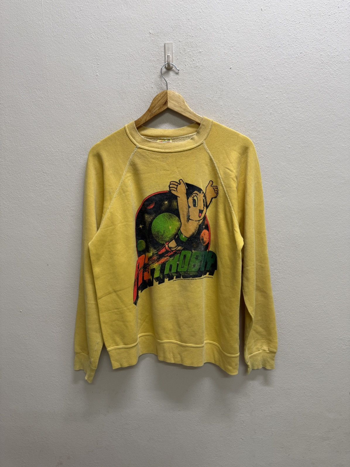 Anime VINTAGE 90s ASTRO BOY TEZUKA PRODUCTION DISTRESED SWEATSHIRT Size US M / EU 48-50 / 2 - 17 Thumbnail