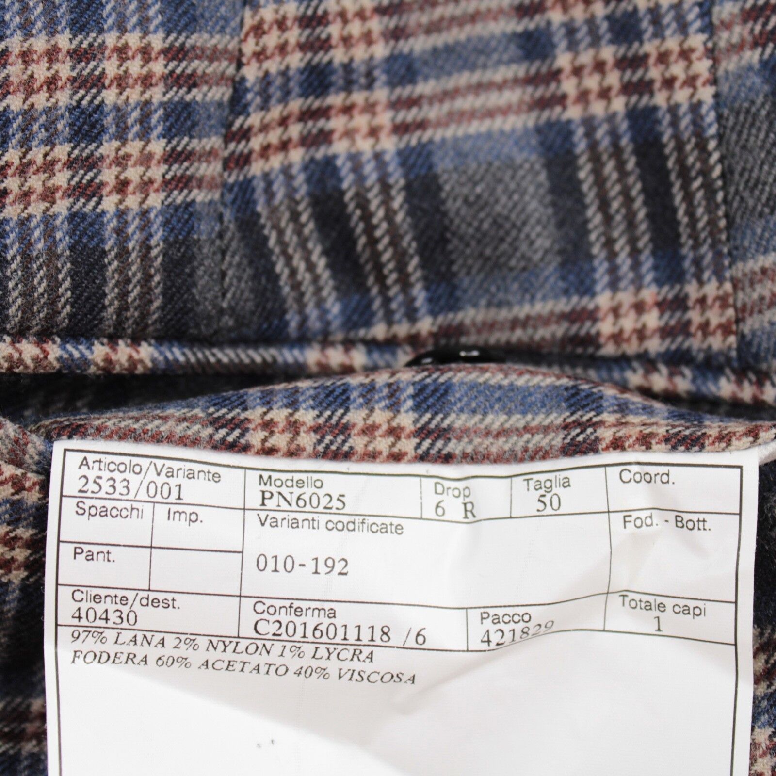 Belvest Belvest New with tags Dress Pants Size 34 US In Blue Size US 34 / EU 50 - 6 Thumbnail